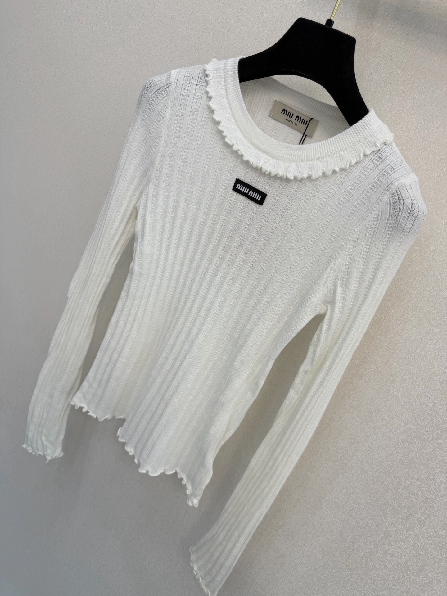 缪缪新品🆕🆕圆领长袖💗💗实拍图🆕🆕