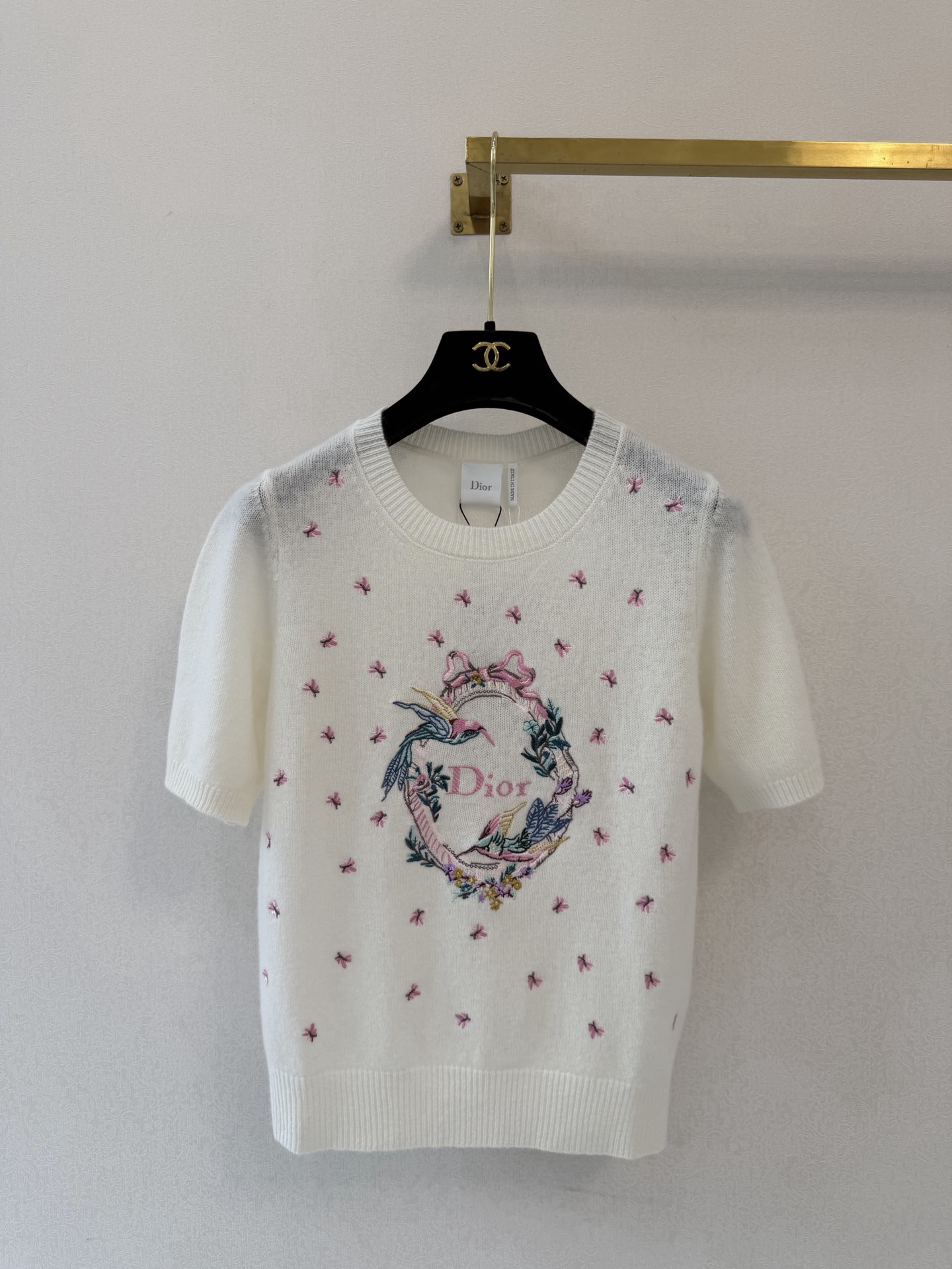 迪奥新品🆕🆕圆领短袖💗💗实拍图🆕🆕