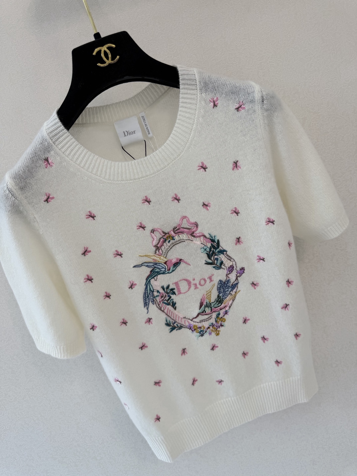 迪奥新品🆕🆕圆领短袖💗💗实拍图🆕🆕