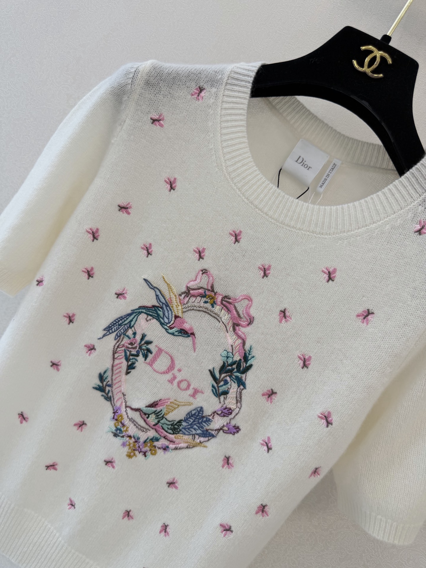 迪奥新品🆕🆕圆领短袖💗💗实拍图🆕🆕