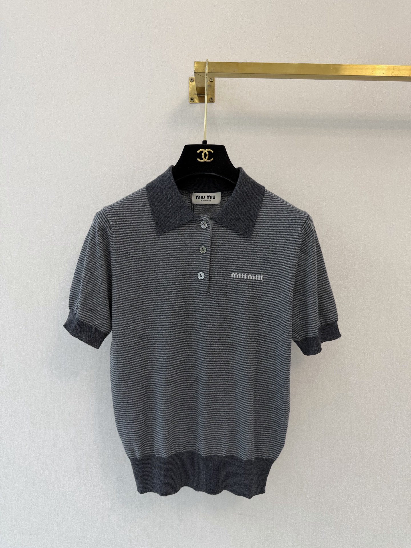 缪缪新品🆕🆕Polo领短袖💗💗实拍图🆕🆕