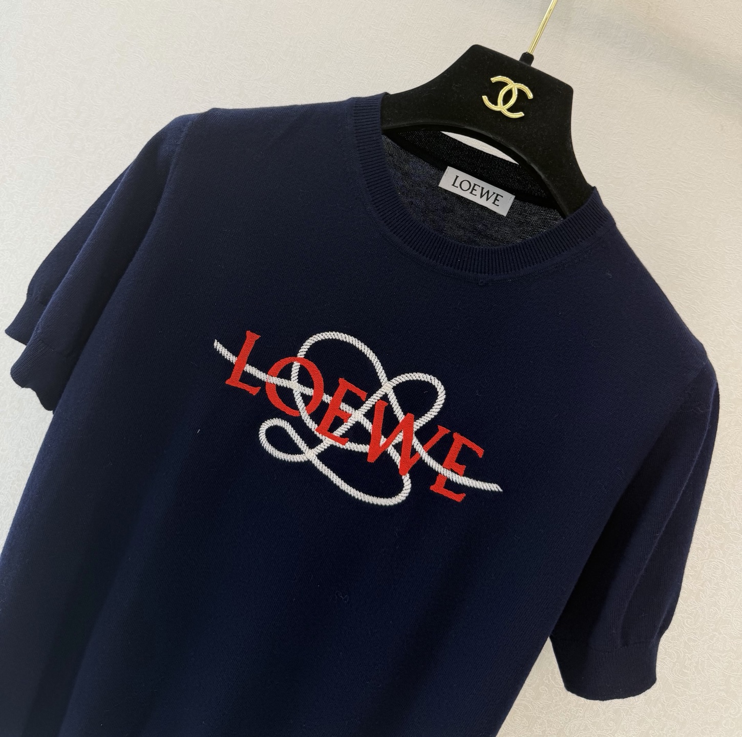 罗意威新品🆕🆕圆领短袖💗💗实拍图🆕🆕
