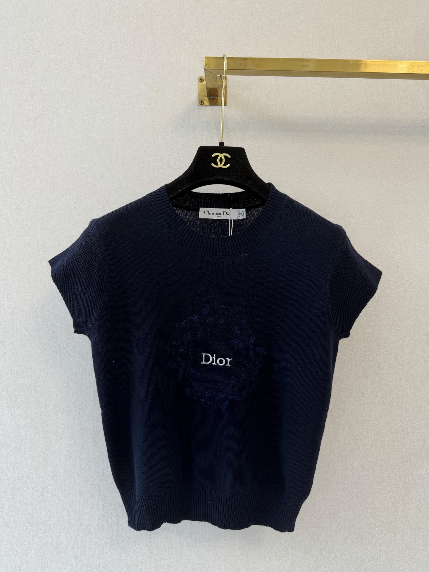 迪奥新品🆕🆕圆领短袖💗💗实拍图🆕🆕三色3码