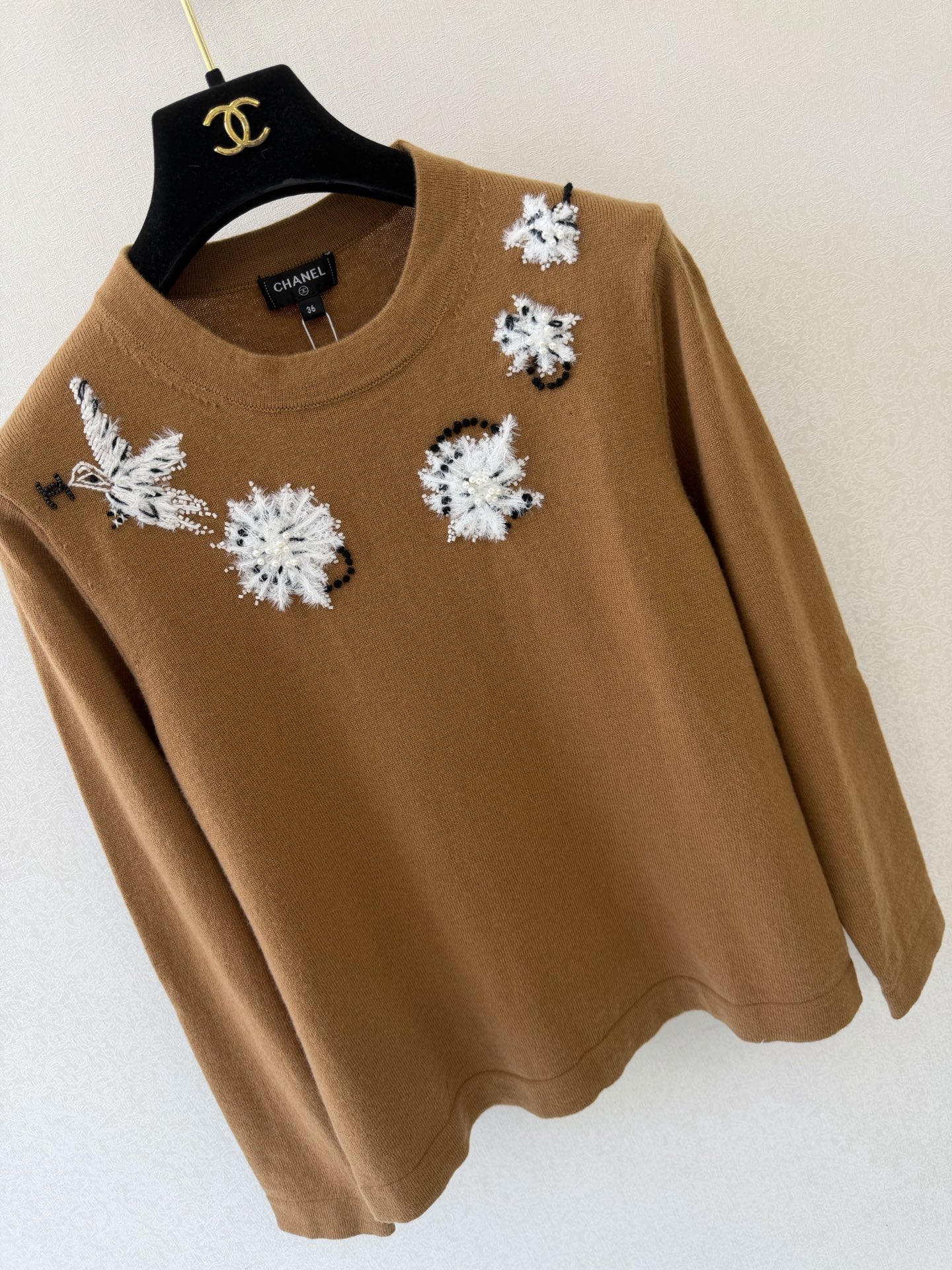 小香新品🆕🆕圆领长袖💗💗实拍图🆕🆕
