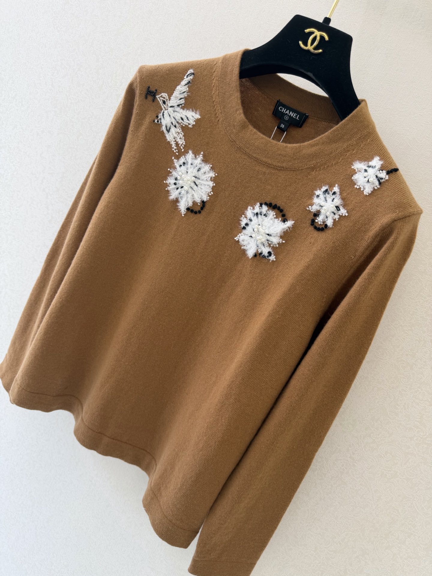 小香新品🆕🆕圆领长袖💗💗实拍图🆕🆕