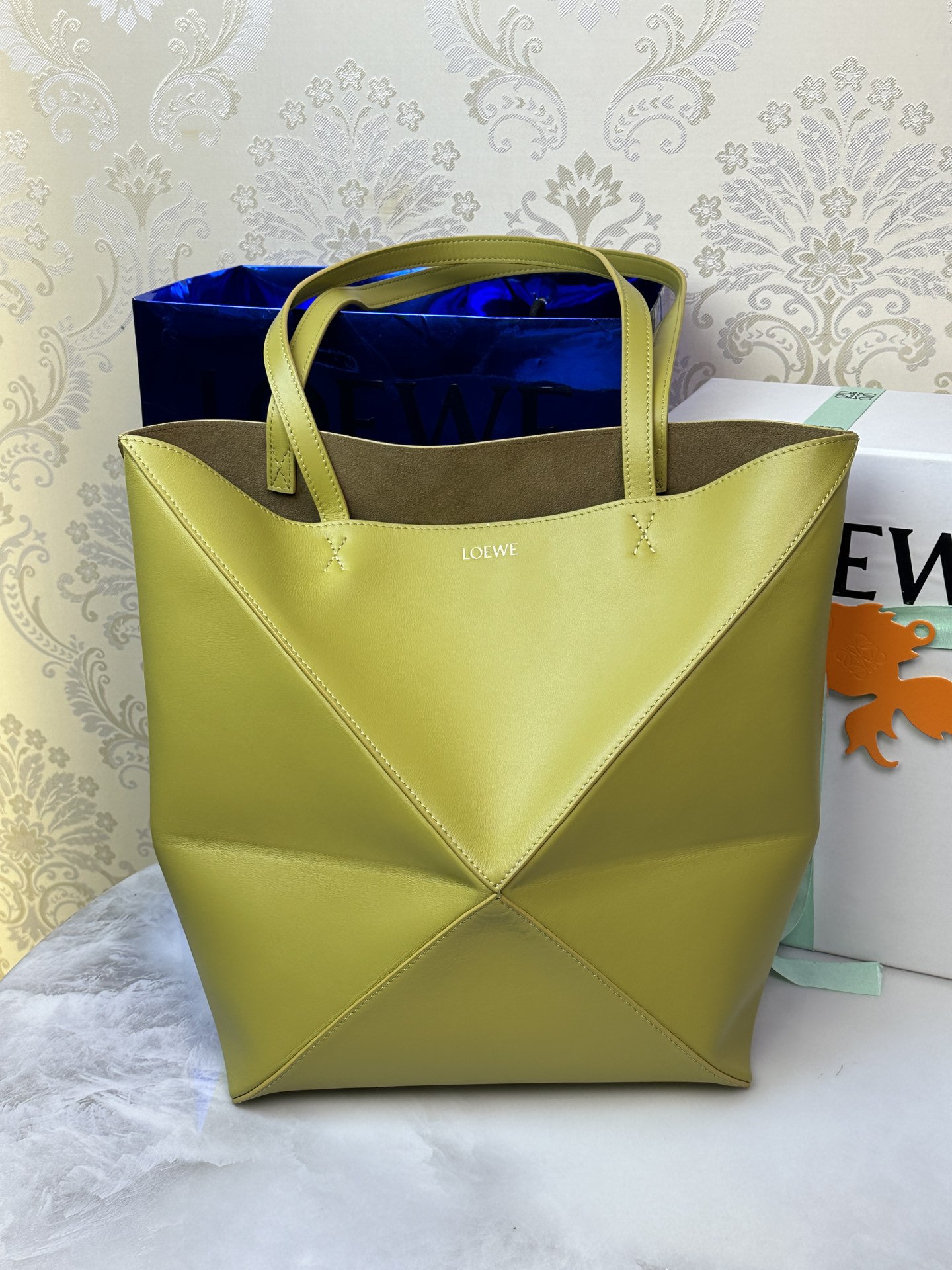 LOEWE 中号Puzzle Fold折叠手袋 𝟐𝟓.𝟓-顶级品质