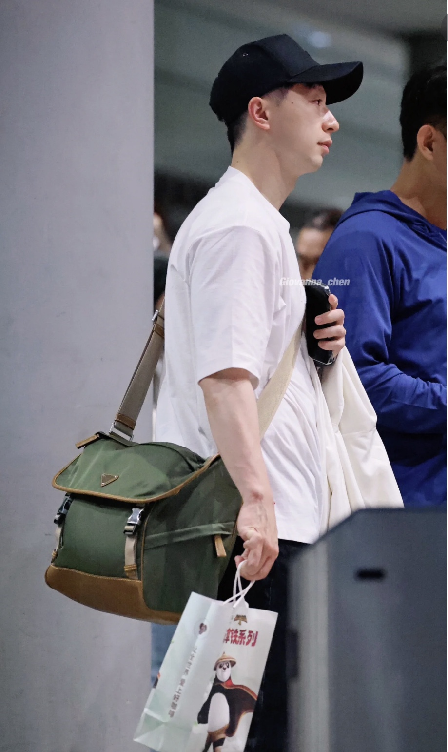 Prada Malone and messenger bag