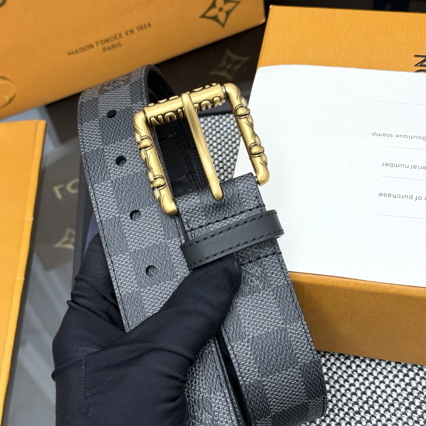 Louis Vuitton 代购级 LV Monogram Surplus 腰带以青春视角重释品牌传承