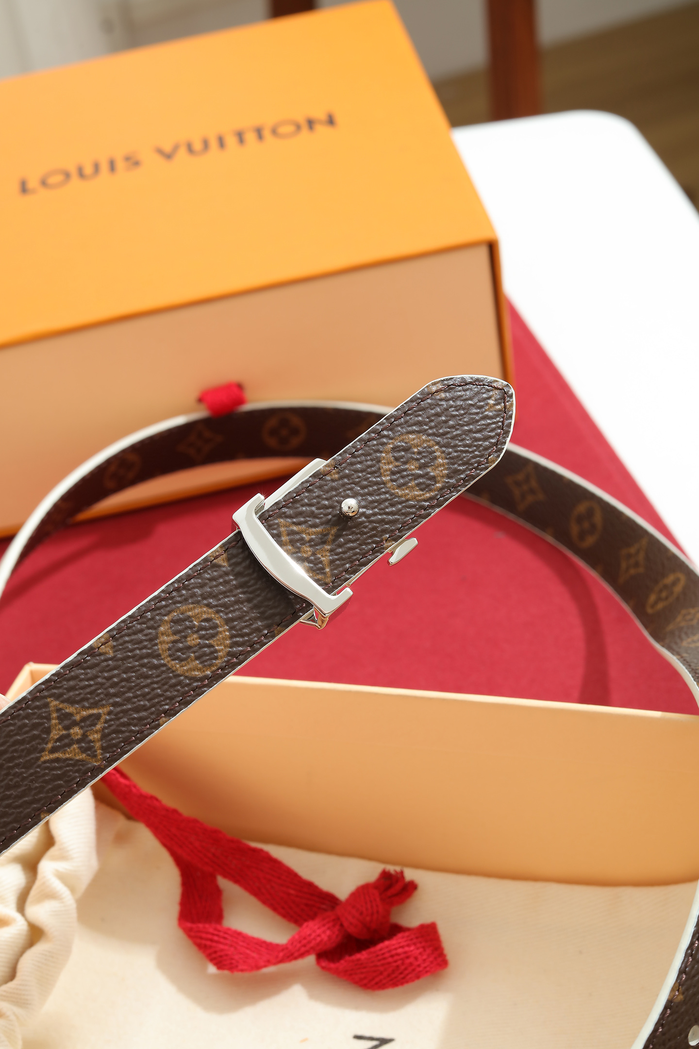 Louis Vuitton Women Thin Leather Belt Multi-Style 