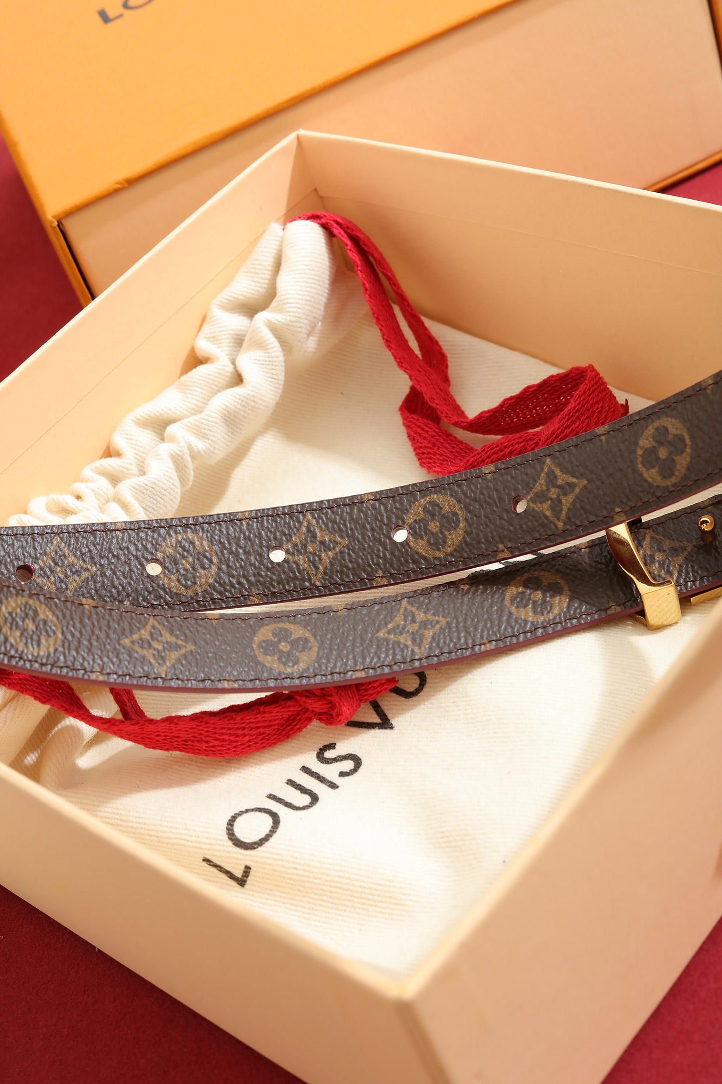 Louis Vuitton Women Thin Leather Belt Multi-Style 