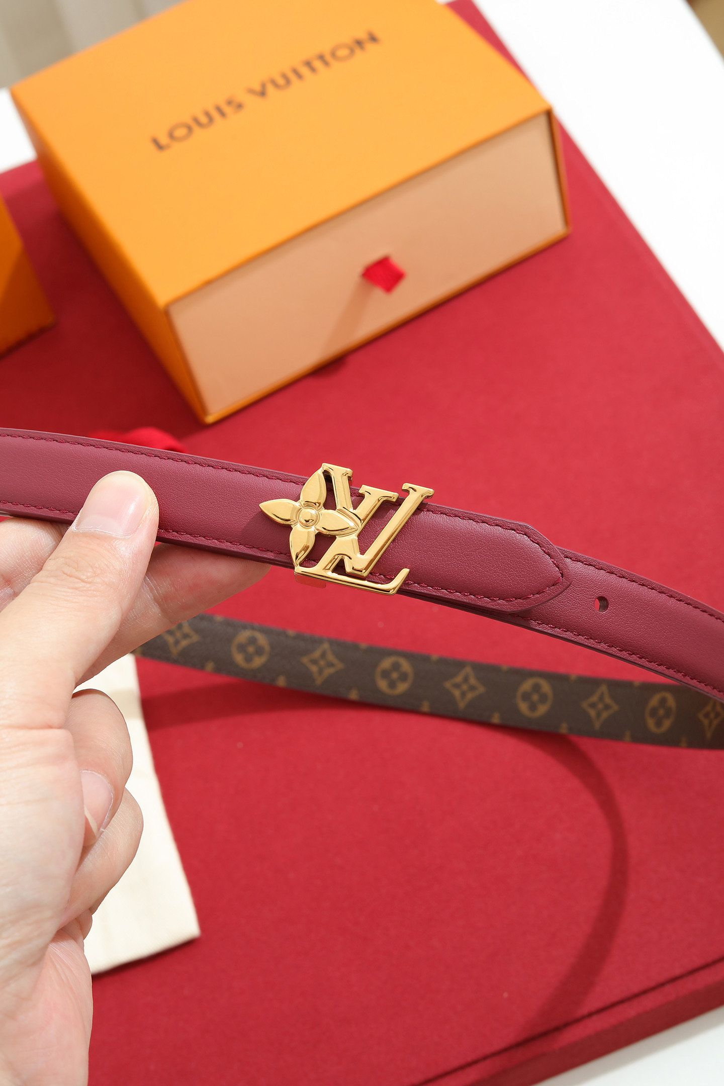 Louis Vuitton Women Thin Leather Belt Multi-Style 