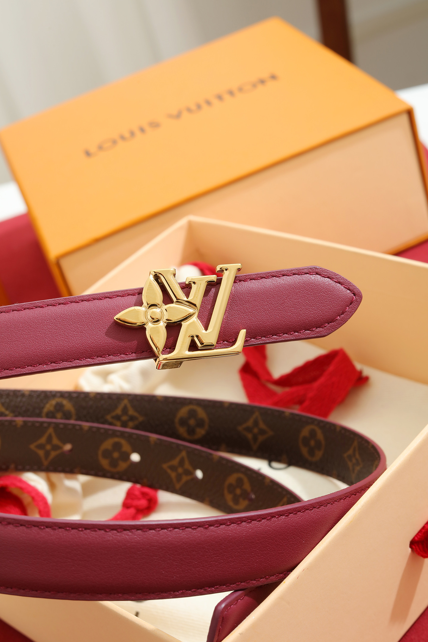 Louis Vuitton Women Thin Leather Belt Multi-Style 
