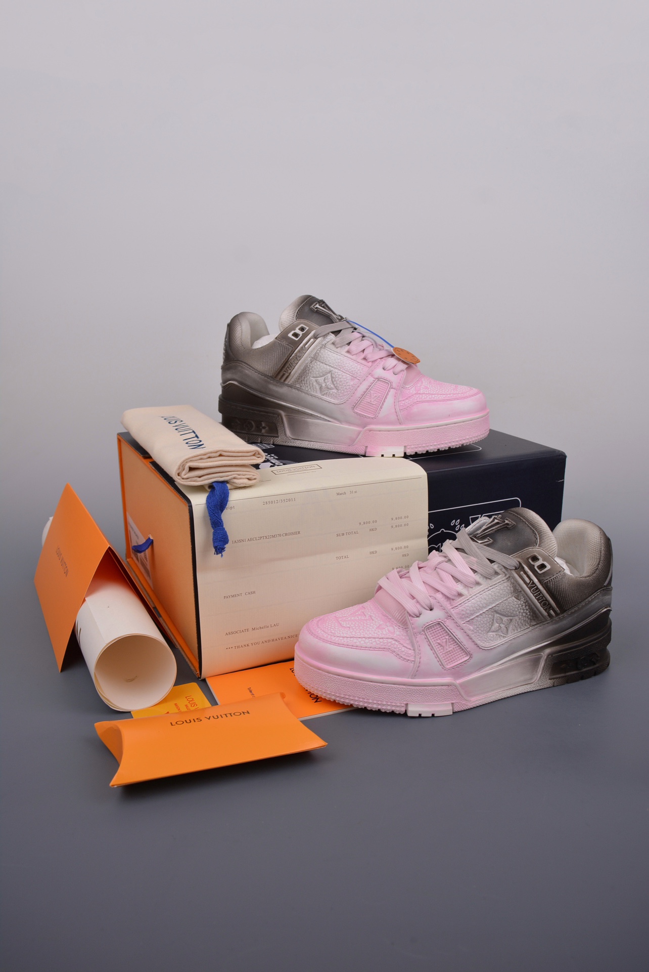 2021s LV Trainer limited edition latest color matching is limited to domestic sales