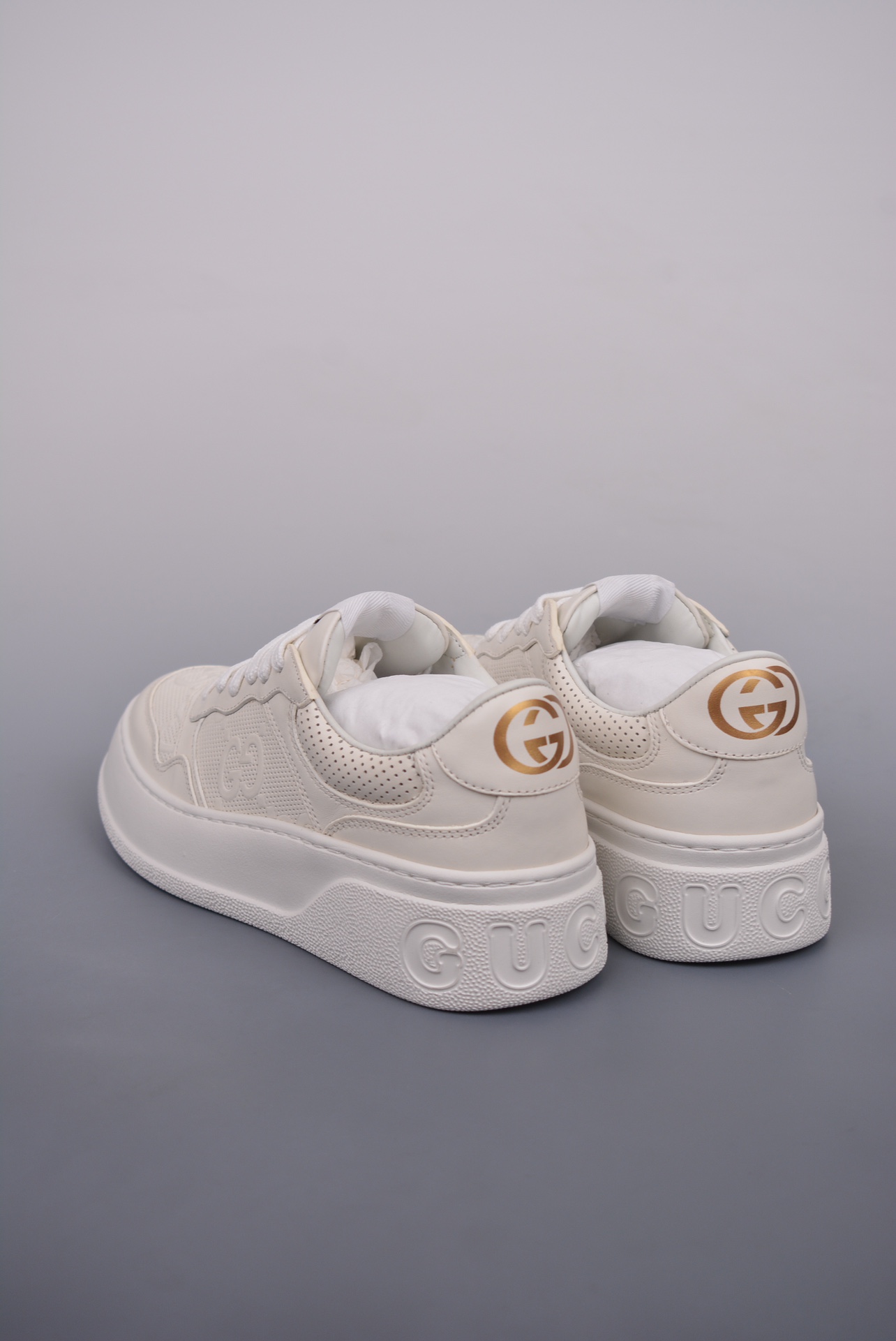 Gucci Screener GG High-Top Sneaker 古驰饼干鞋 运动休闲鞋系列