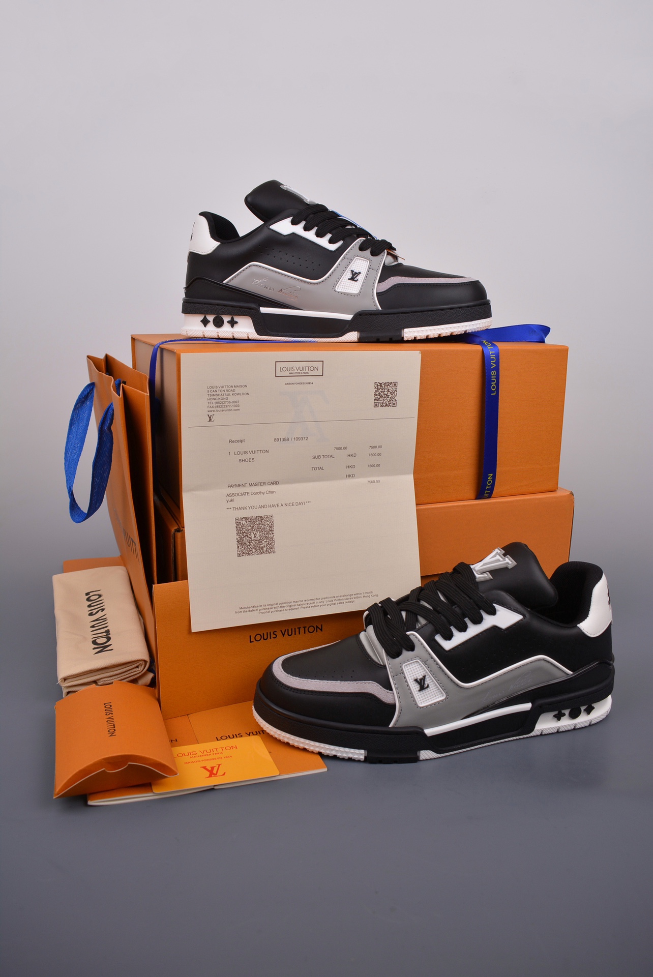 天花板级别 LOUIS VUITTON Trainer LV 路易威登 独家全新升级最新包装