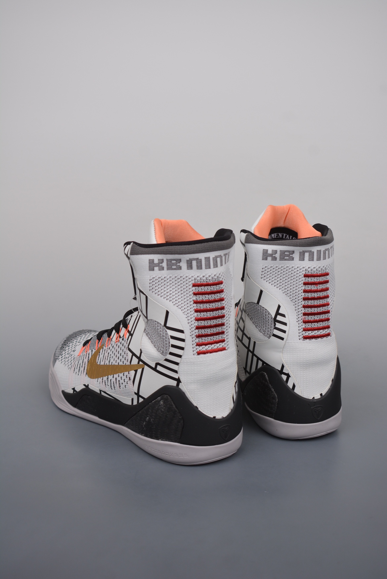 NikeKobe9EliteXDR实战高帮篮球鞋实拍首发使用编织技术Flyknit看讲解配以Flywir