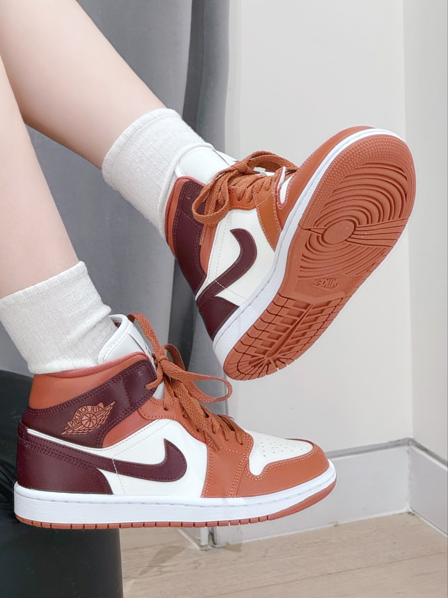 Air Jordan 1 Shoes Air Jordan Brown Caramel