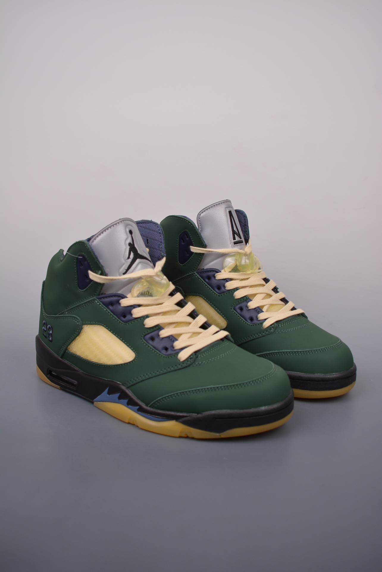 450 Air Jordan 5 Retro 复刻黑绿  FZ5758-003