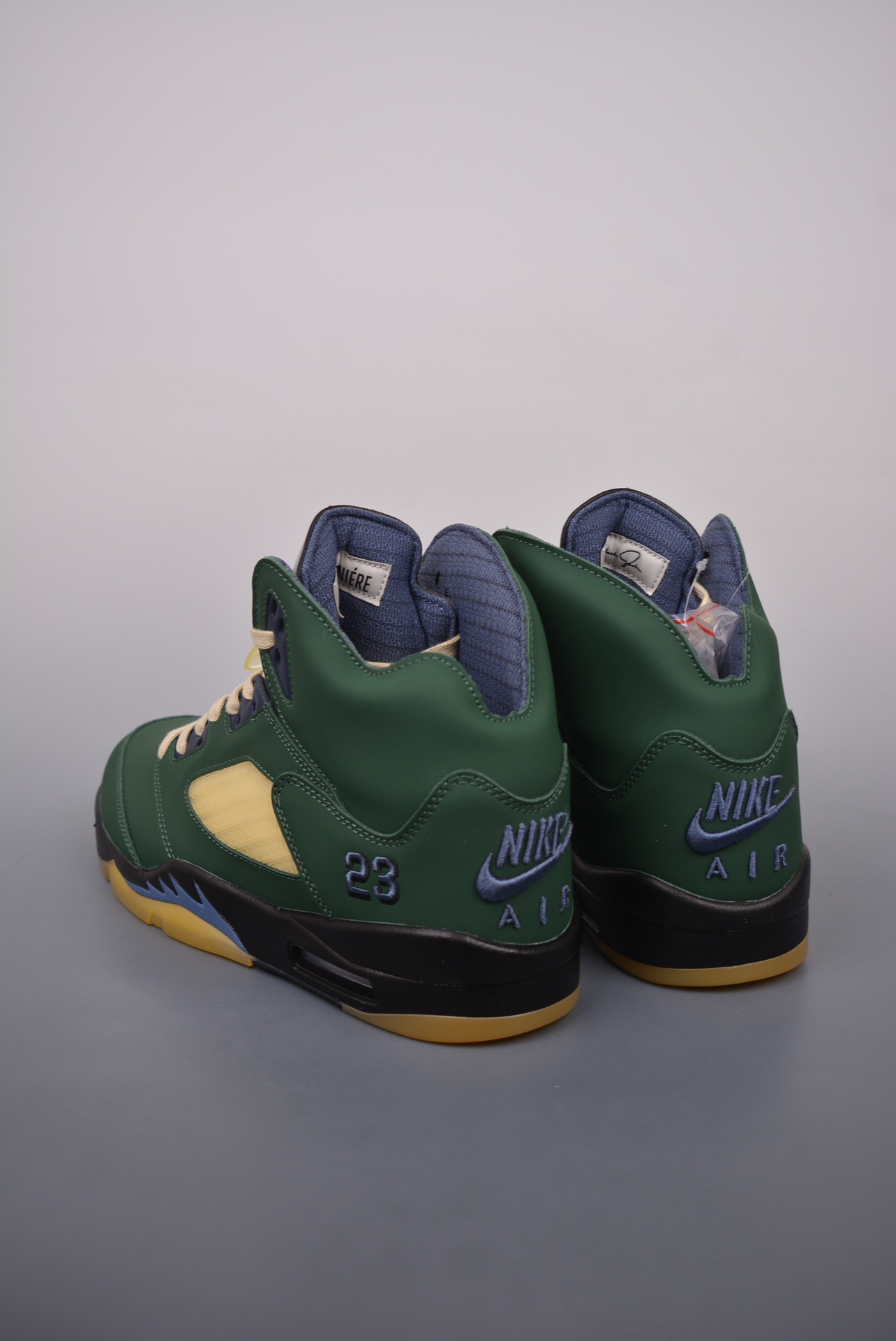 450 Air Jordan 5 Retro 复刻黑绿  FZ5758-003