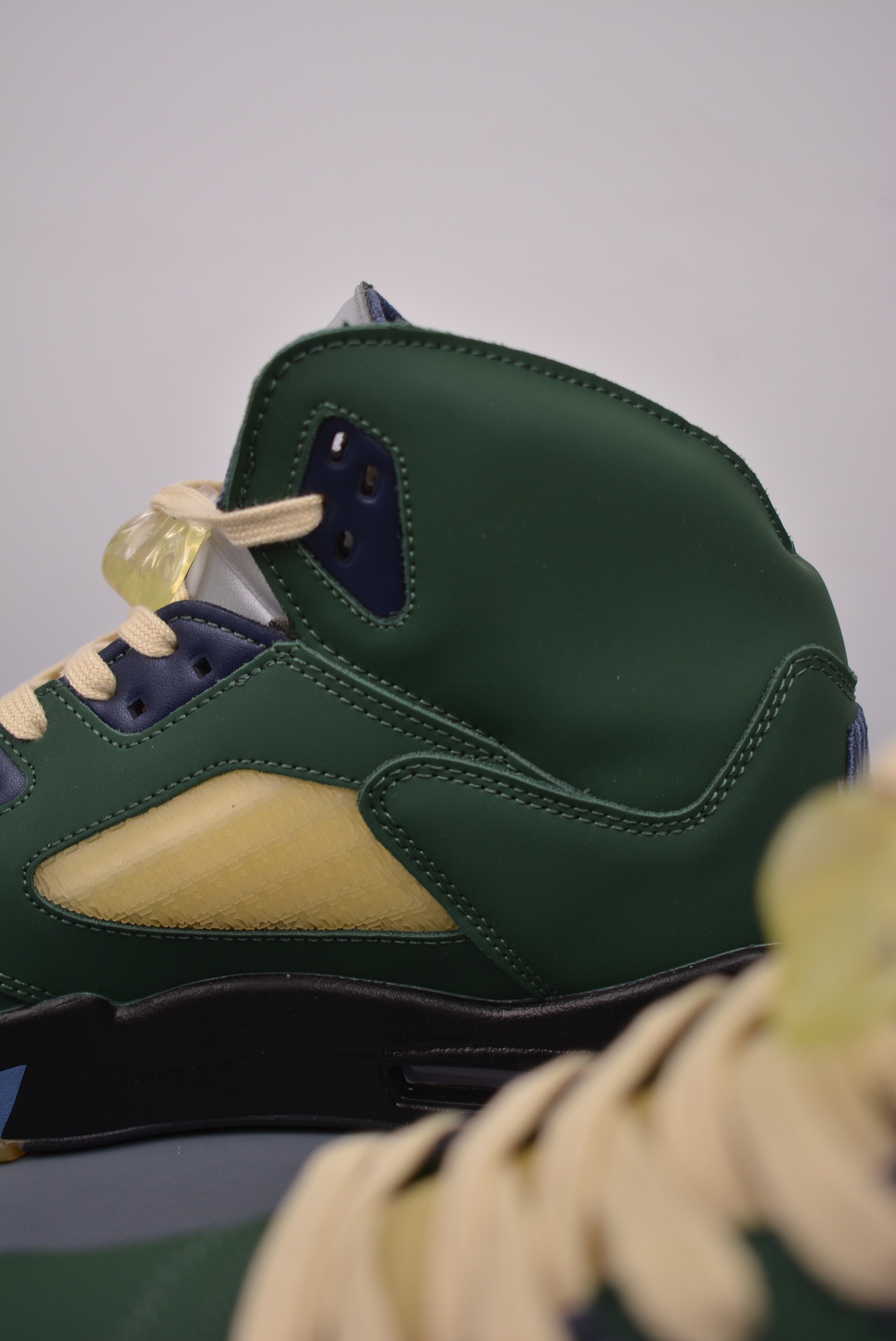 450 Air Jordan 5 Retro 复刻黑绿  FZ5758-003