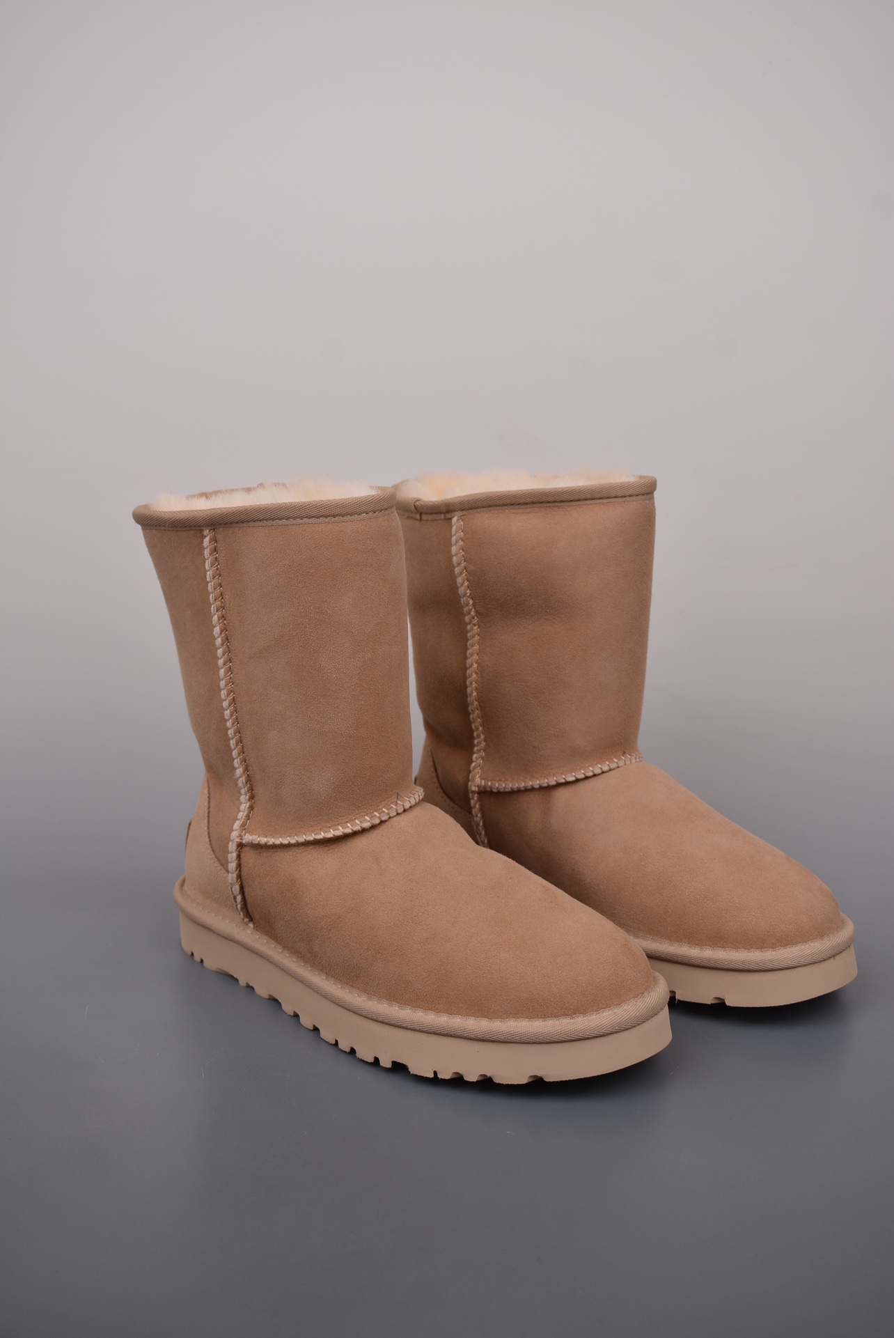 UGG Luxury Designer Leather Shoe crafted with hand-finished materials