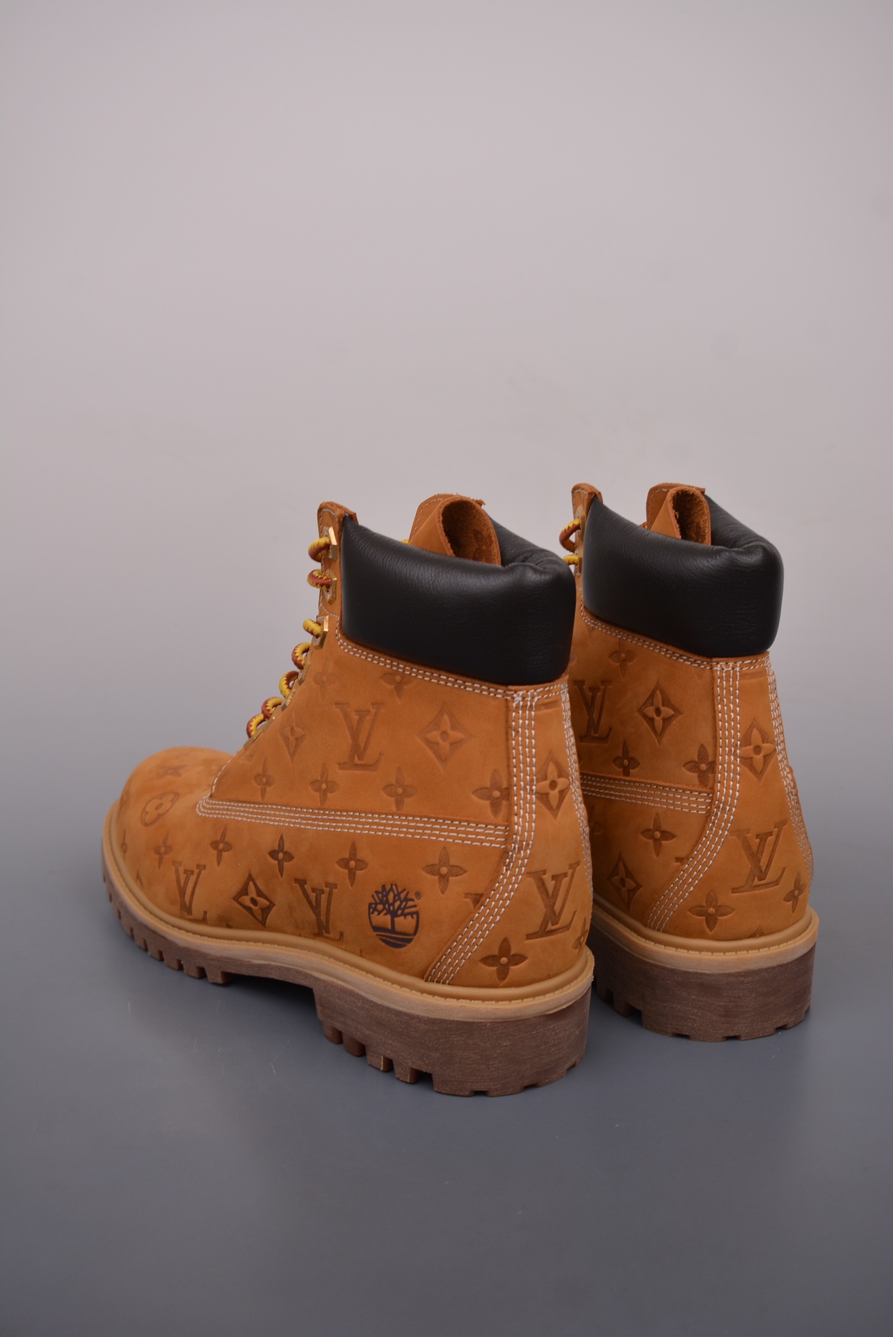 The LV x Timberland collaboration, featuring the iconic yellow boots, is 2