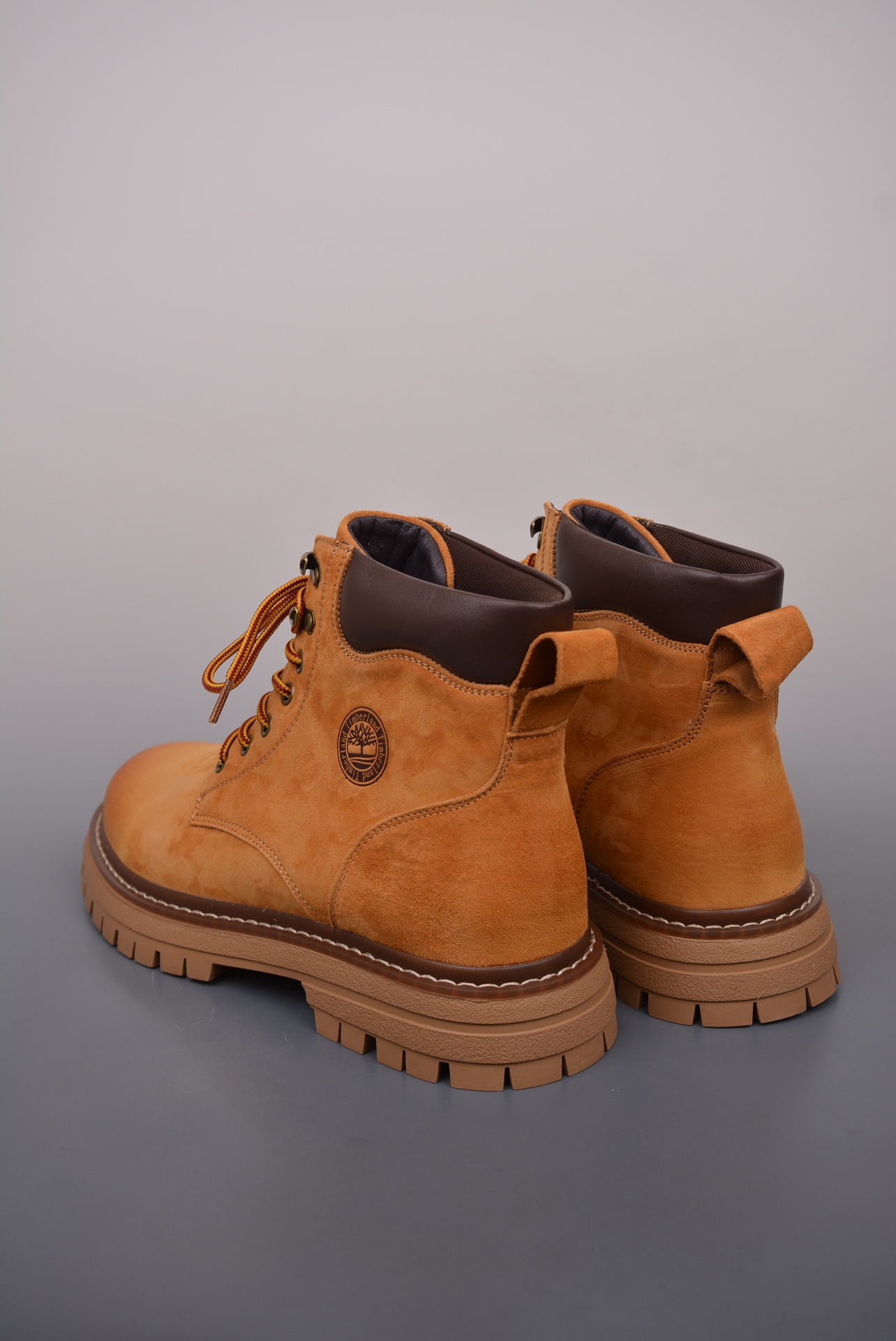 Timberland Haute Couture Classic Luxury Leather Loafer Shoe Ref 2