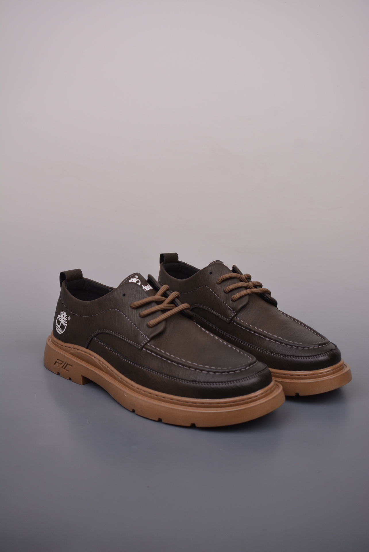 Timberland Haute Couture Classic Luxury Leather Loafer Shoe Ref.14BF0269