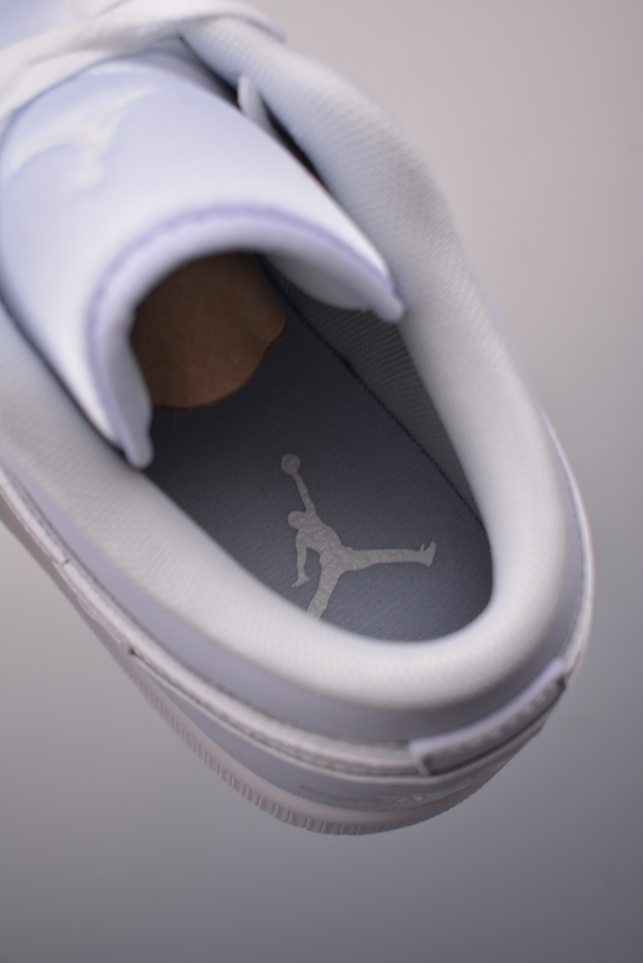 Air Jordan 1 Low gray white toeAJ1 Qiao 1 low cut casual board shoes - Shoe 9