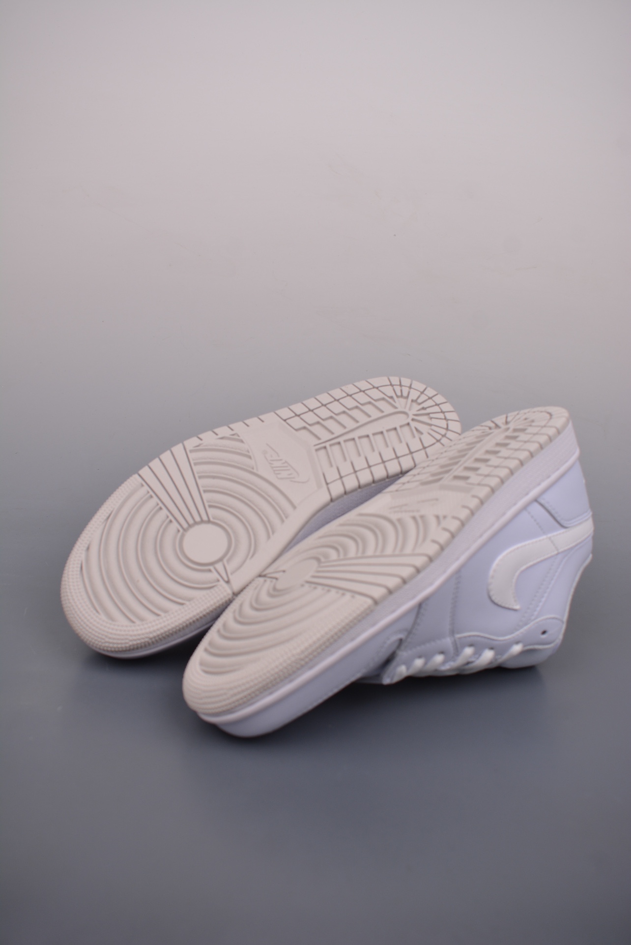 Air Jordan 1 Low gray white toeAJ1 Qiao 1 low cut casual board shoes - Shoe 3