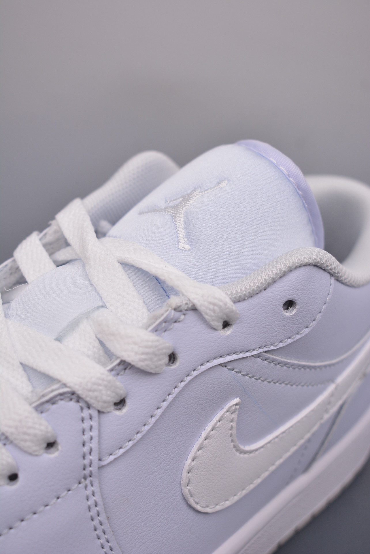 Air Jordan 1 Low gray white toeAJ1 Qiao 1 low cut casual board shoes - Shoe 7