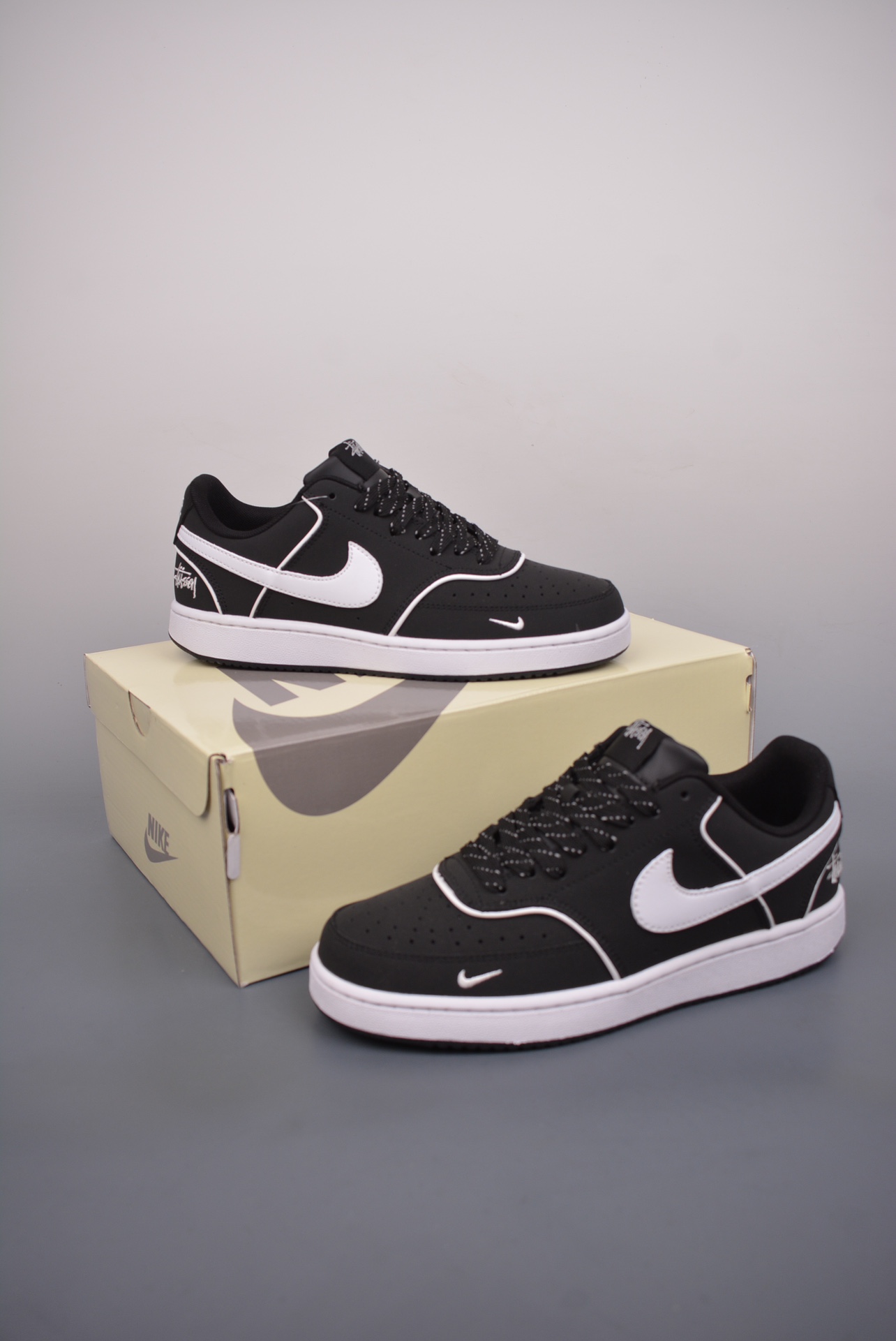 Nike Court Vision Low Studsi Co brandedCasual sports board shoes pure - Shoe 5