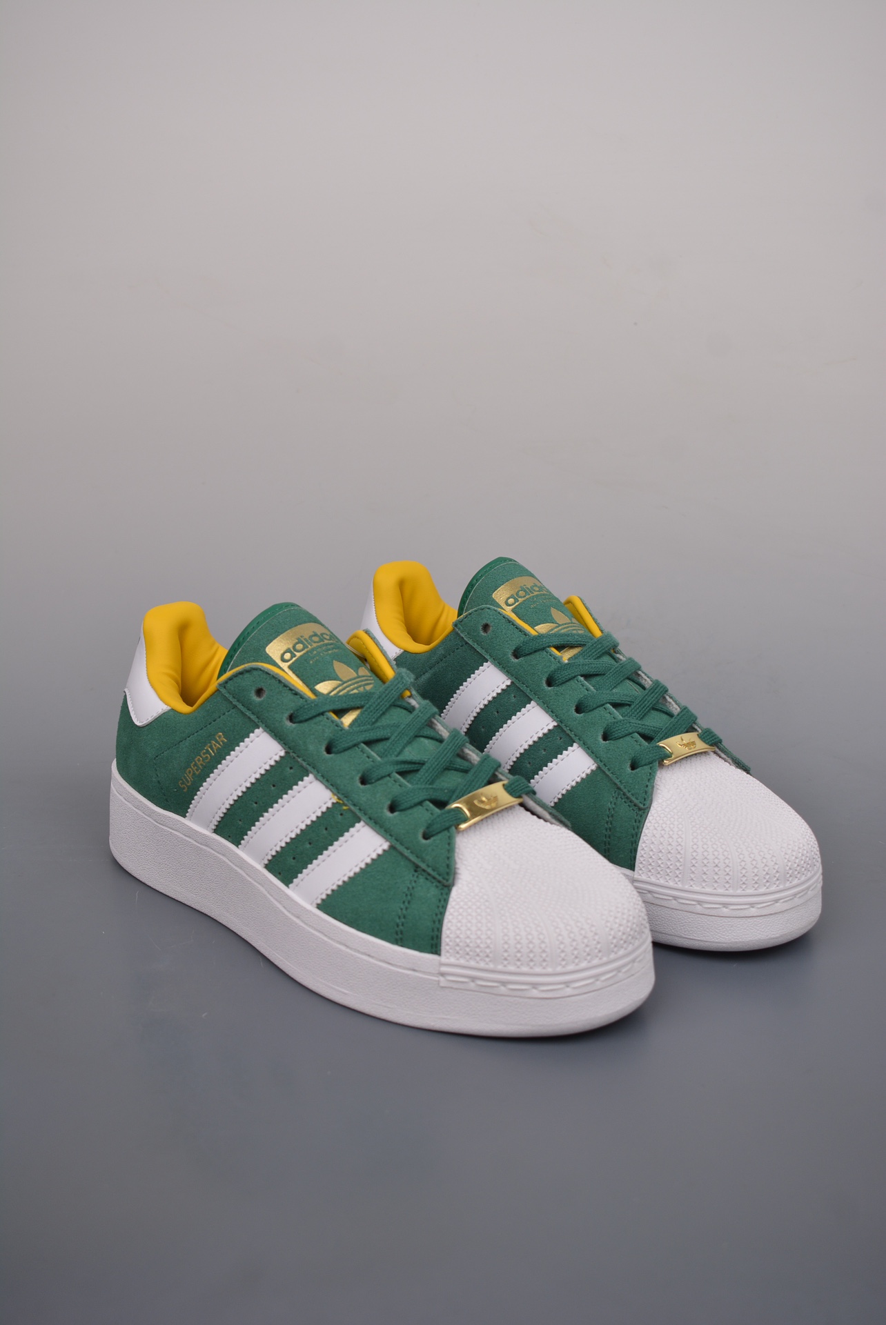 Adidas Originals SUPERSTAR XLG WThick soled shell toe classic board shoe - Shoe