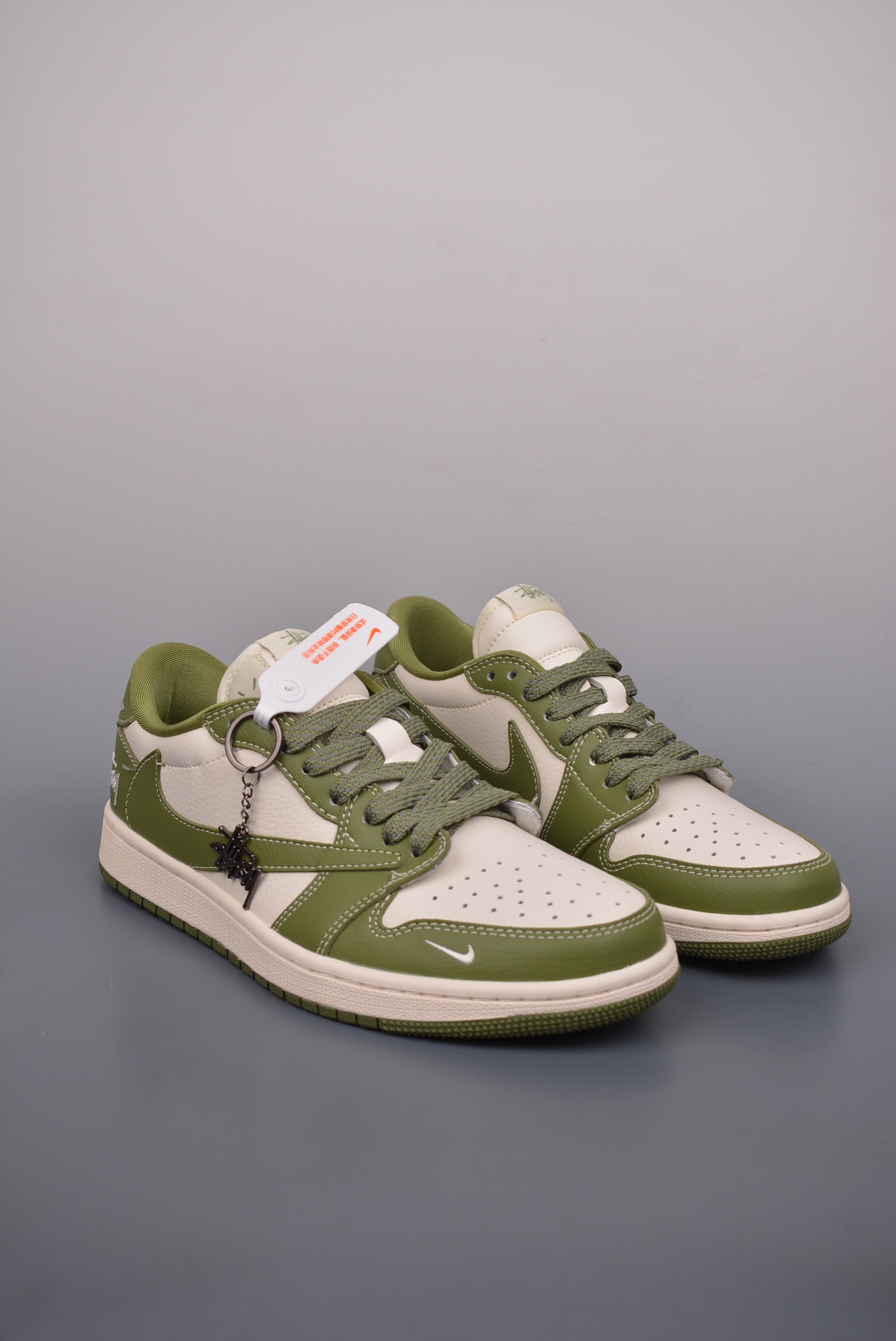 Fragment x Travis Scott x StuseyAir Jordan 1 Low Triple Joint HookThe - Shoe