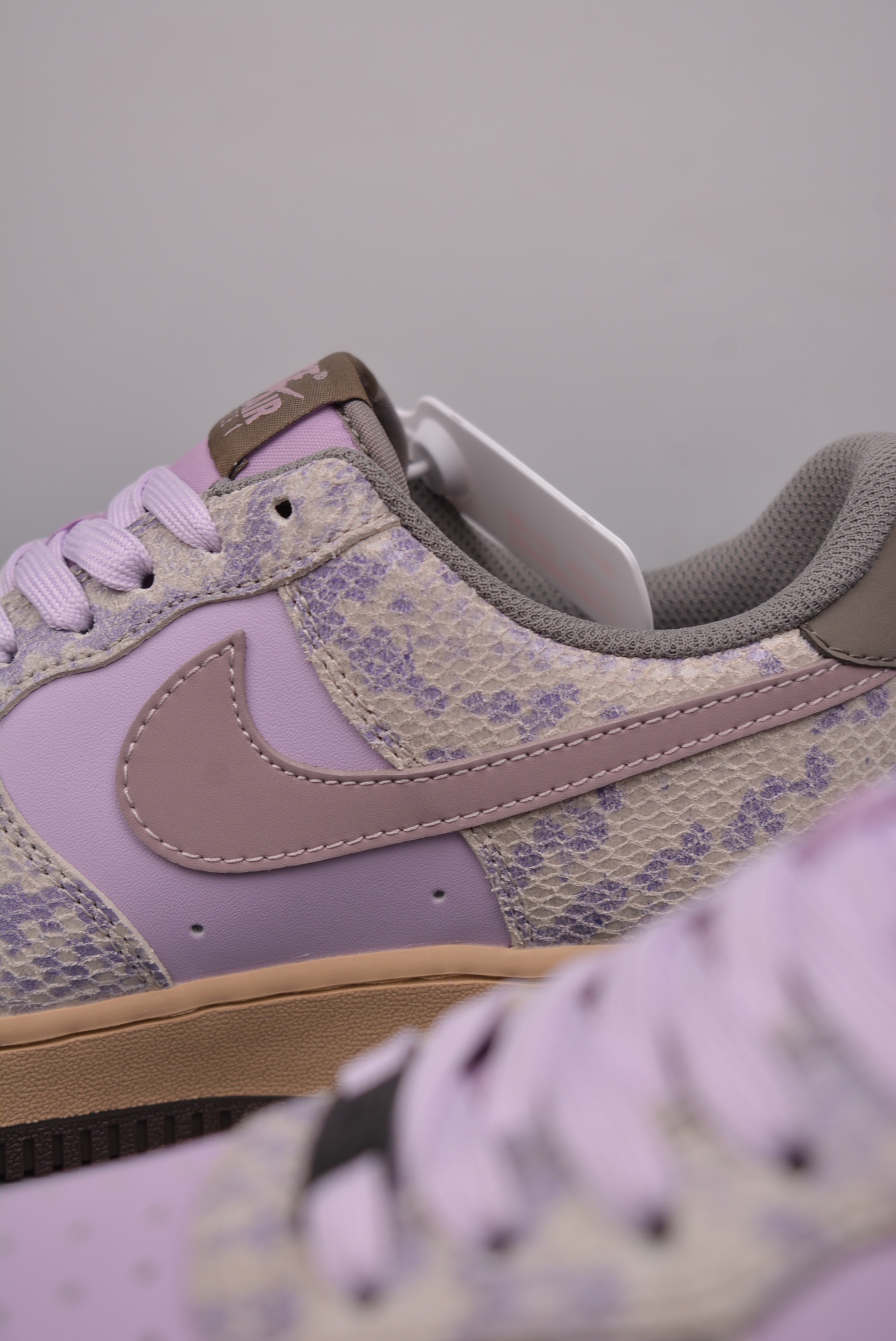 Nike Air Force 1 Low 2024版蛇鳞紫灰 8