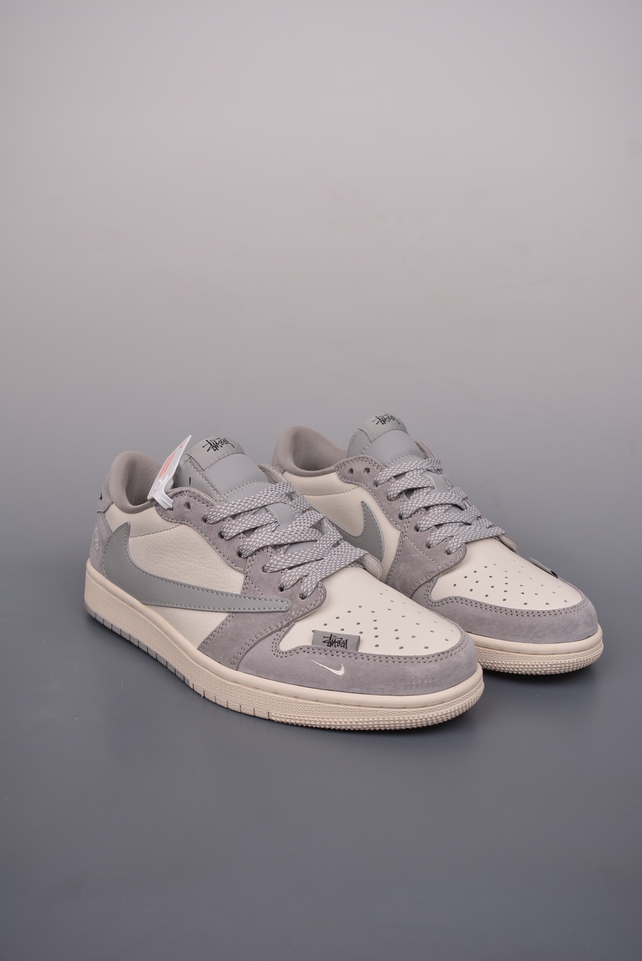 Fragment x Travis Scott x StuseyAir Jordan 1 Low Triple Joint HookThe - Shoe