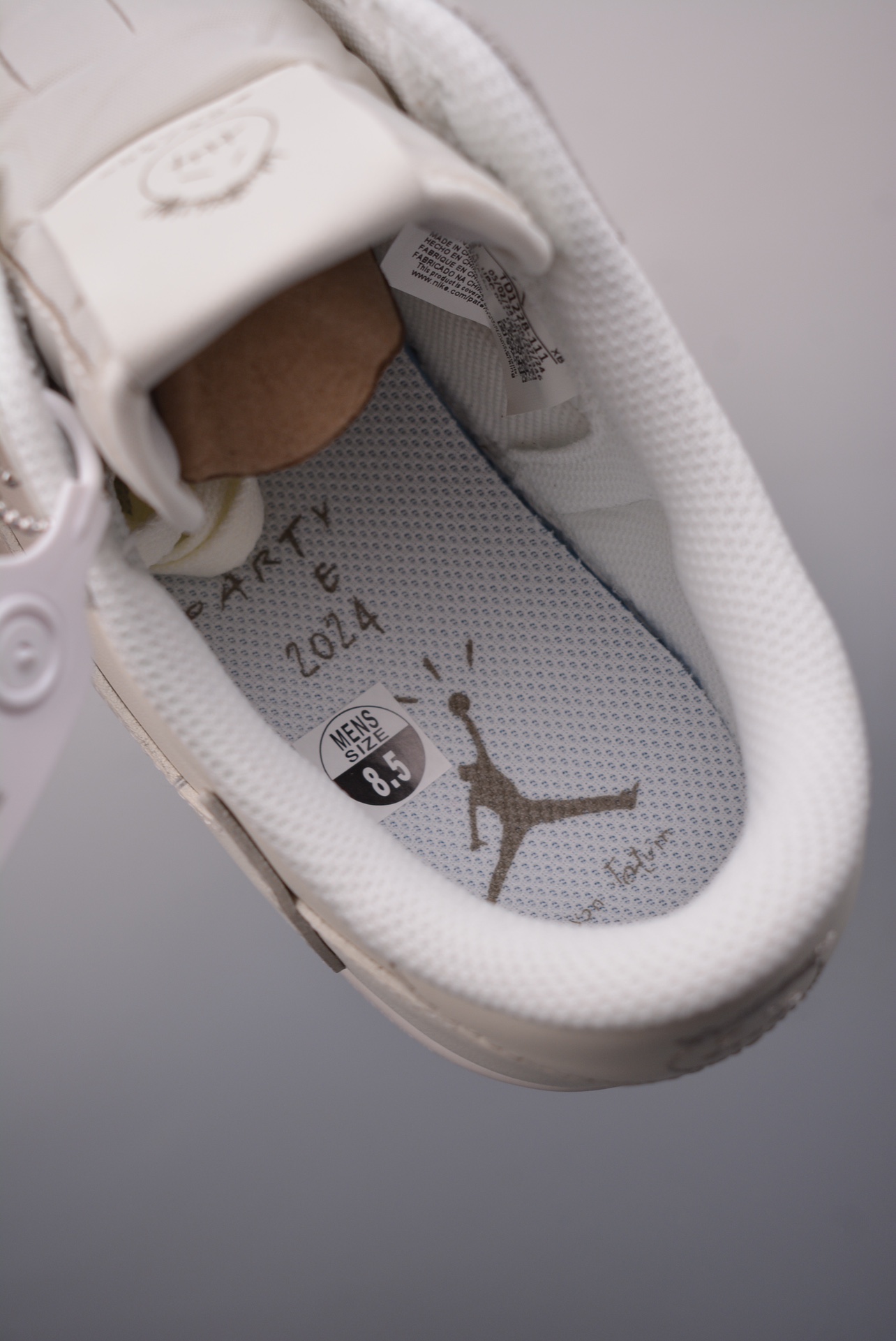 Fragment x Travis Scott x Air Jordan 1 Low Triple Joint HookThe - Shoe 9