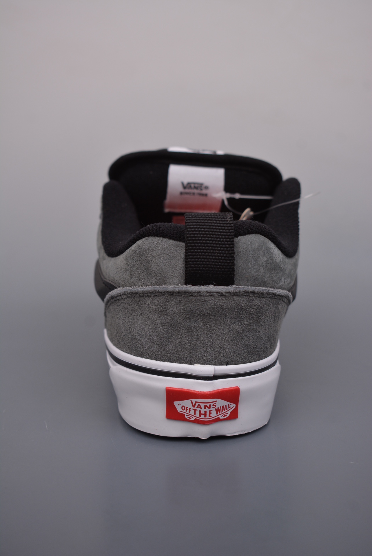 Vans Knu Skool Grey BlackWansi low top retro casual chubby bread - Shoe 4