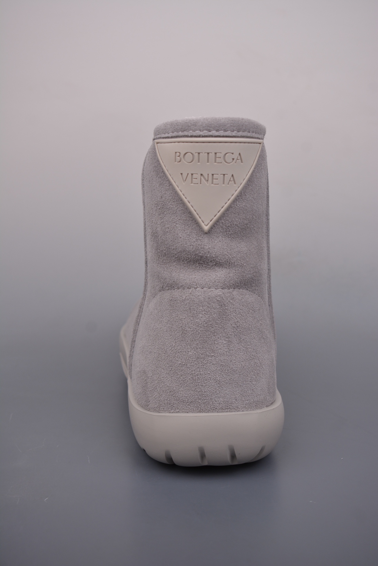 Bottega Venet's newly upgraded round toe simple snow boots, hairy short - Shoe 4