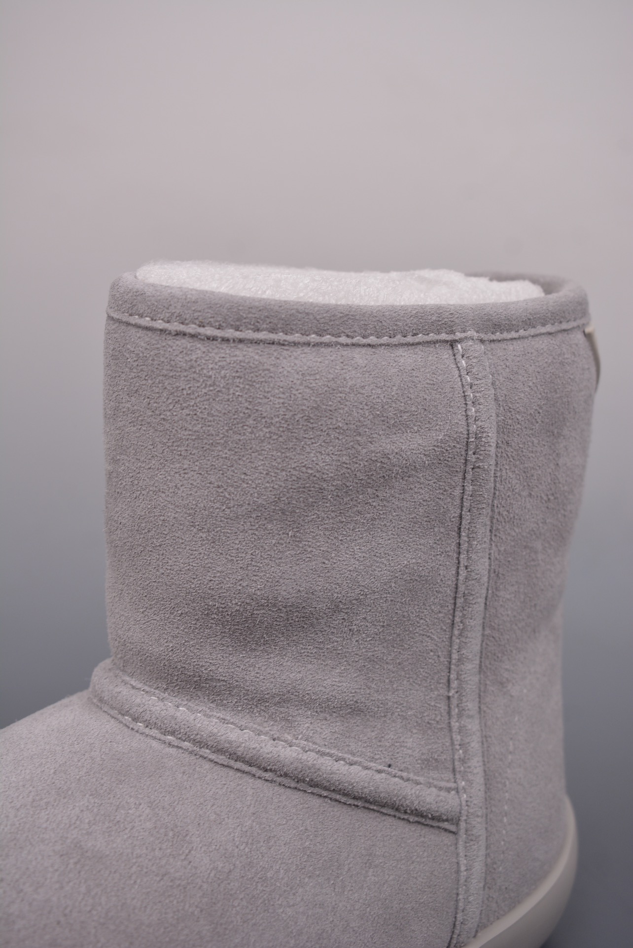 Bottega Venet's newly upgraded round toe simple snow boots, hairy short - Shoe 7