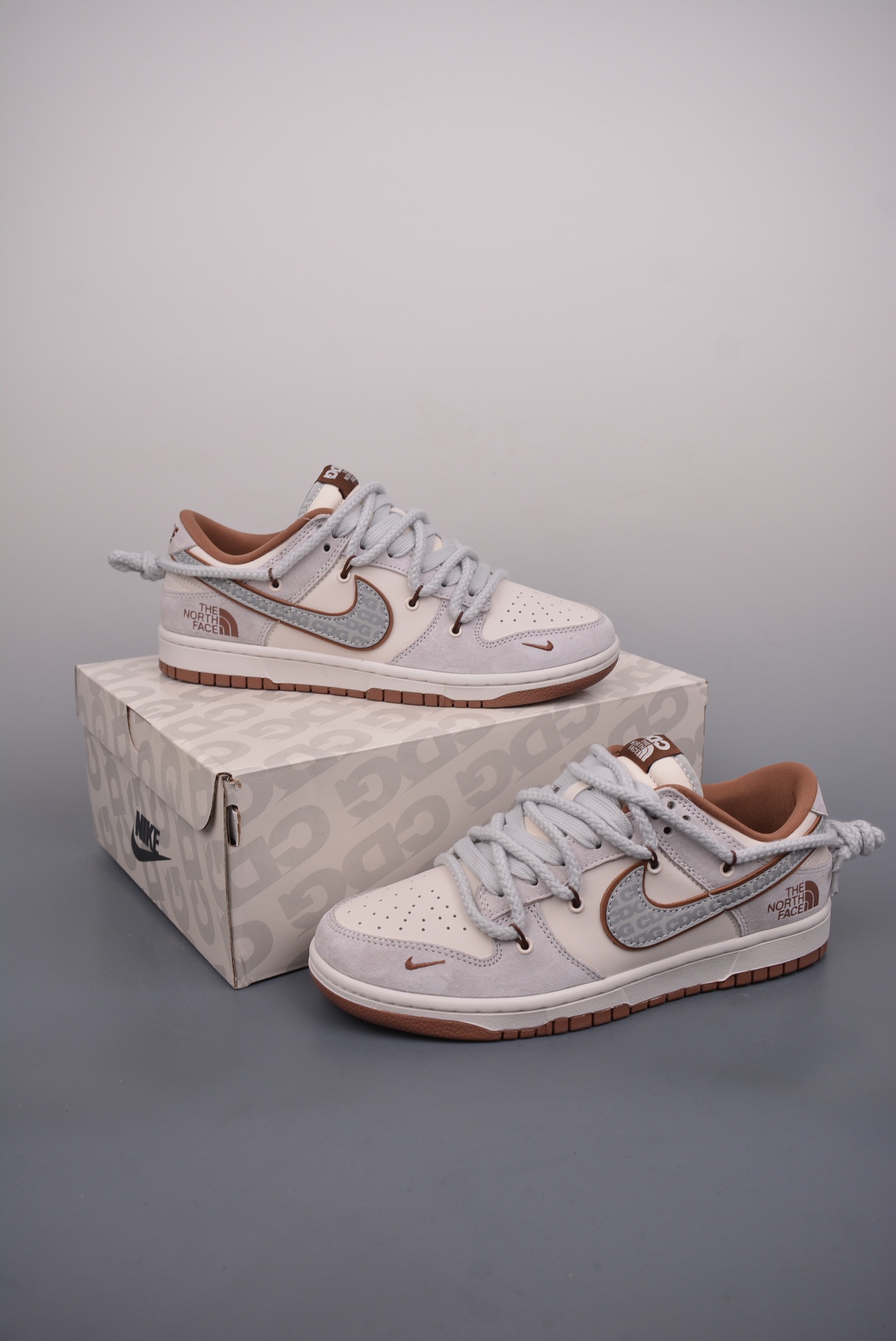 Nike SB Dunk Low 北面联名 解构抽绳鞋带 XX3168-110