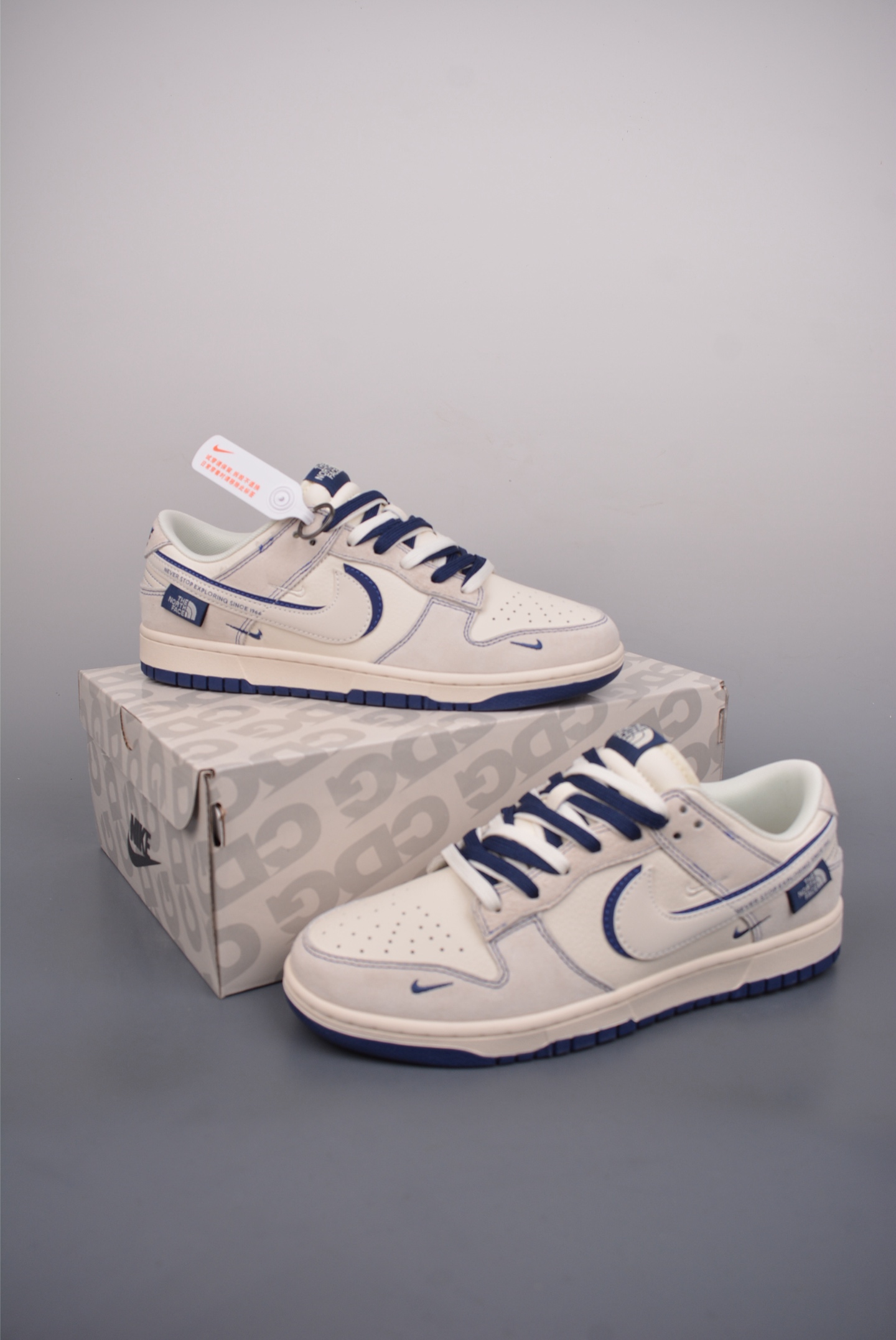 Nike SB Dunk Low 北面联名 解构抽绳鞋带  DM6868-024