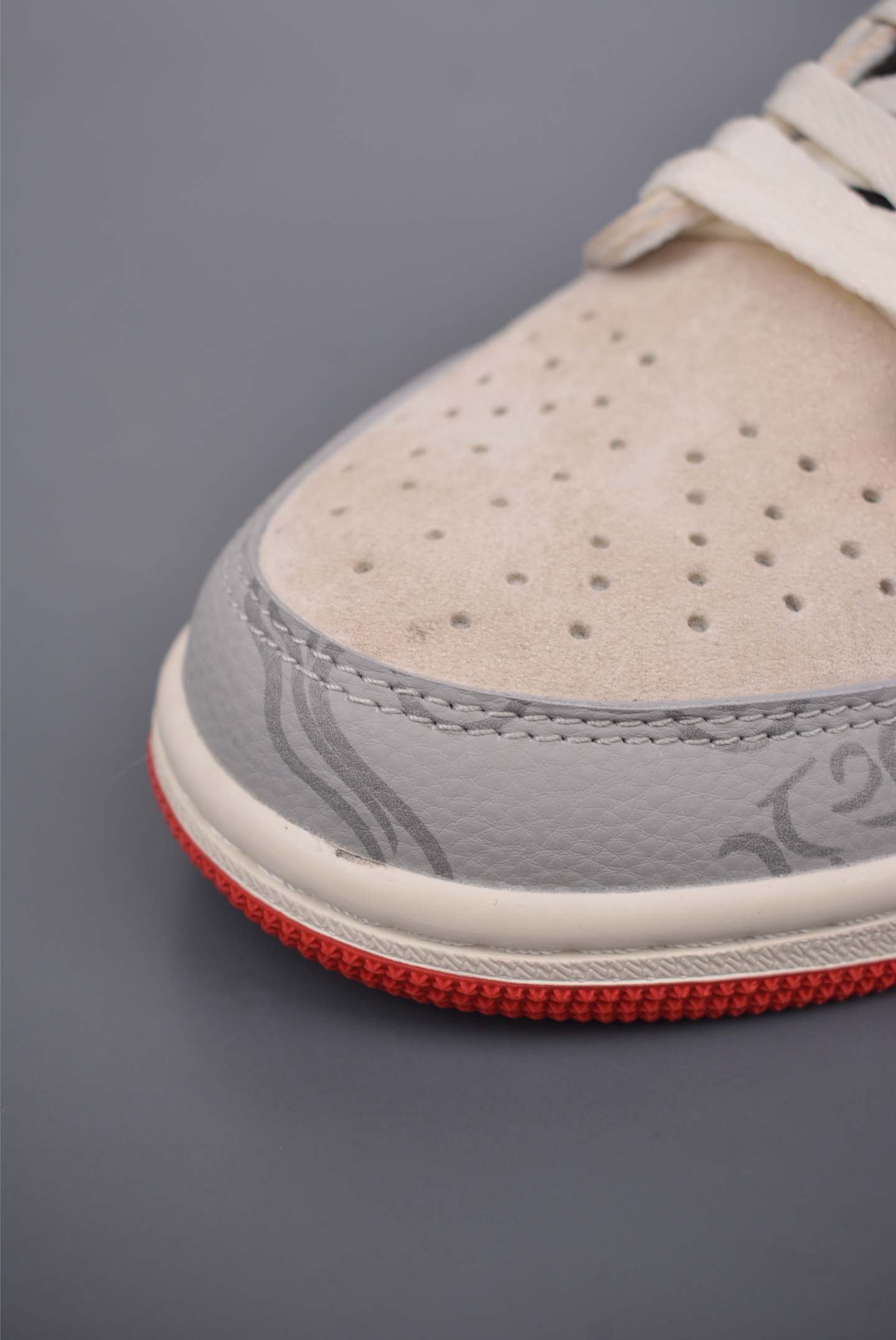 Fragment x Travis Scott x Supreme Air Jordan 1 Low 三方联名倒钩  DM7866-078
