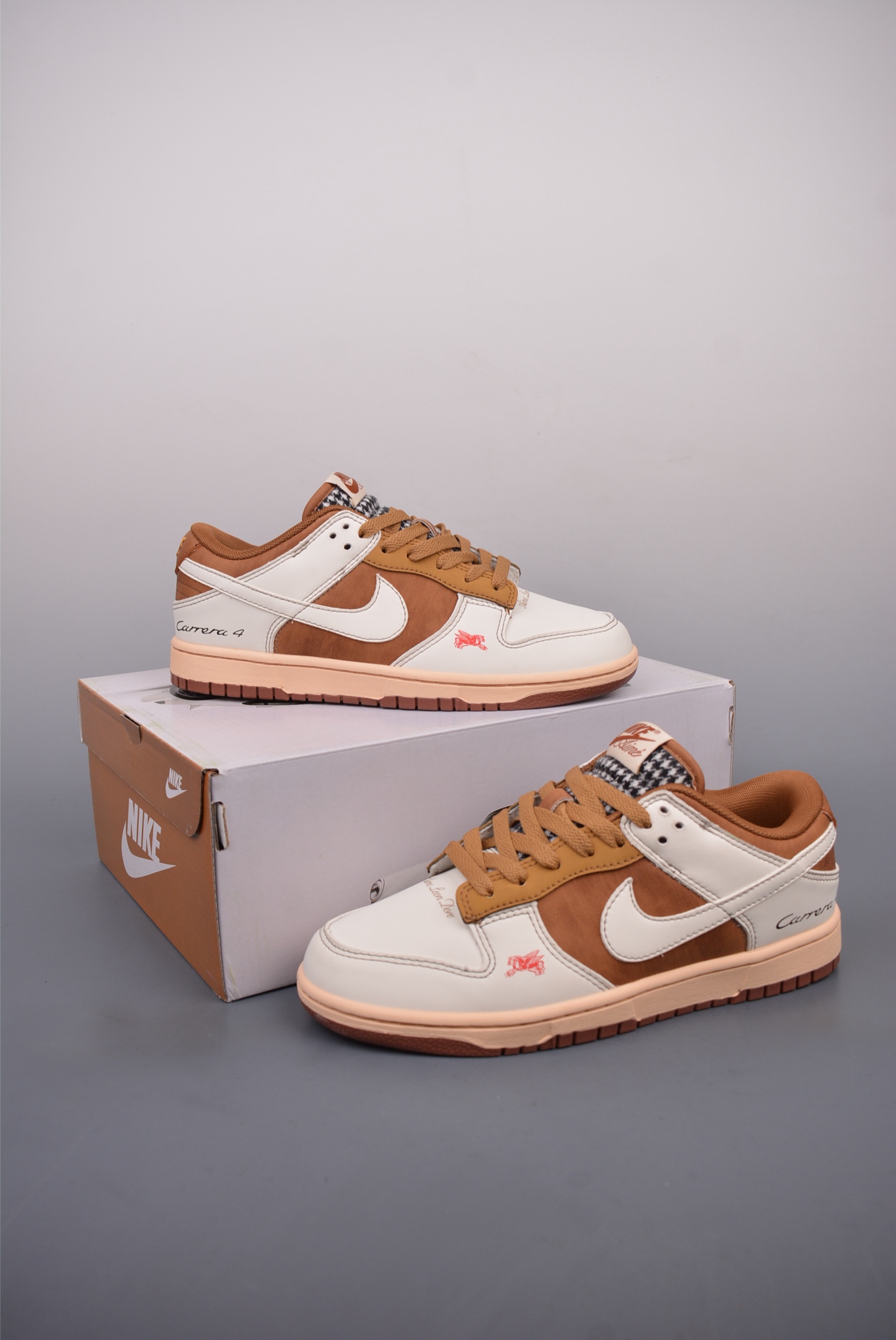 NIKE SB Dunk Low 性价比天花板 DIY定制款 原装头层材料  DV5744
