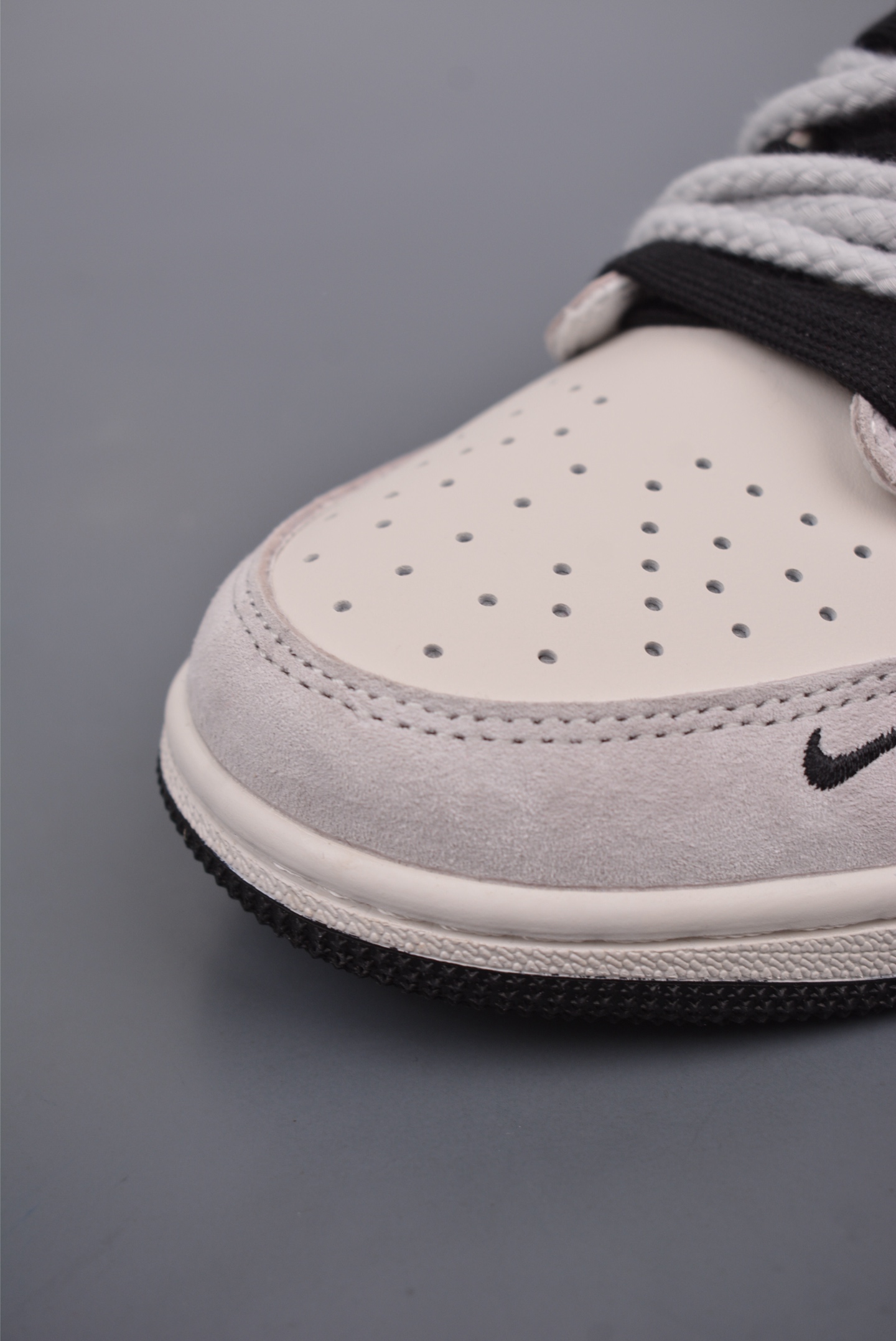 Fragment x TS x Air Jordan 1 Low x 北面 解构绑带 三方联名倒钩低帮  XX3318-516