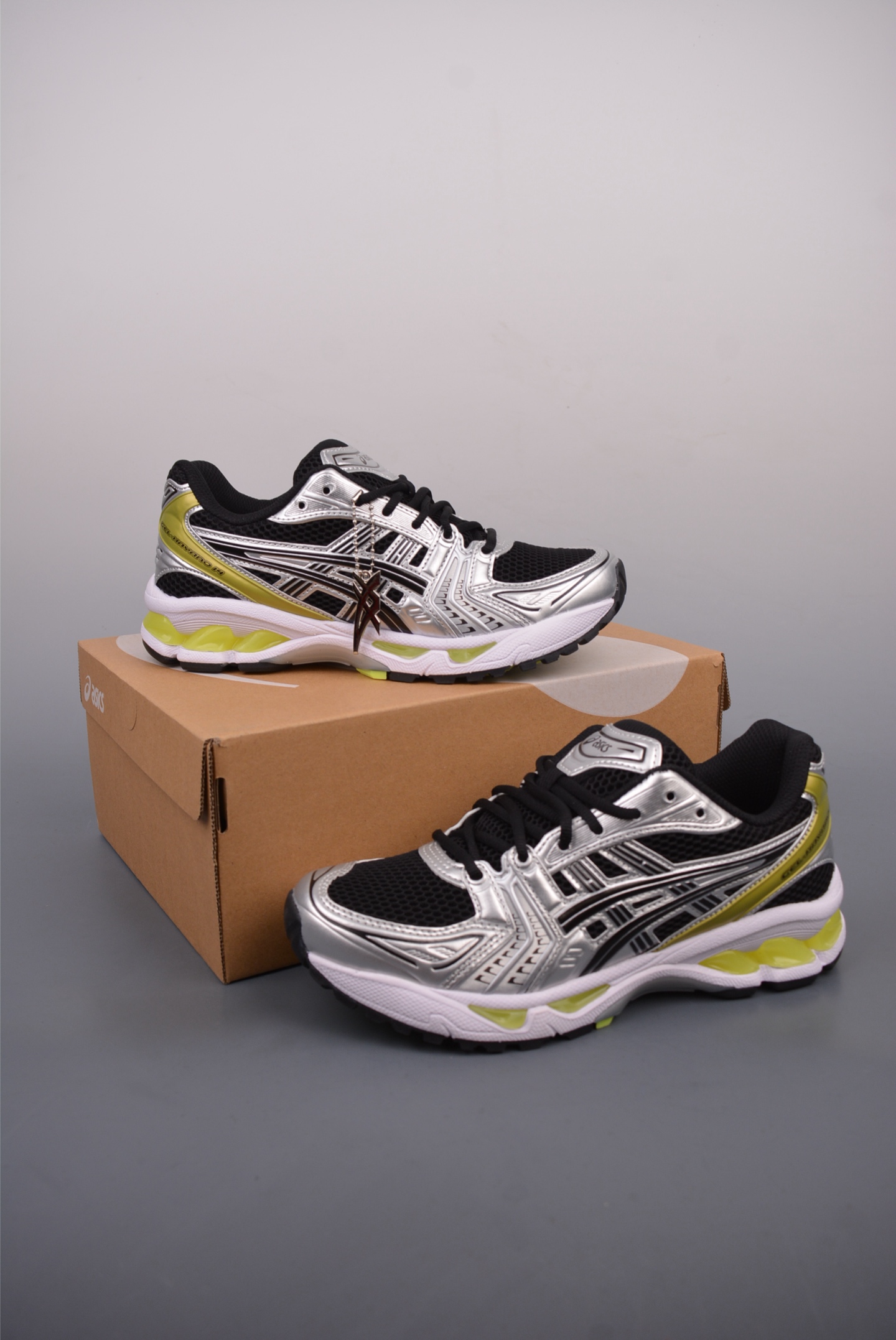 Asics Gel-Kayano 14 纯原版本 亚瑟士运动休闲透气专业跑鞋  1203A537-001