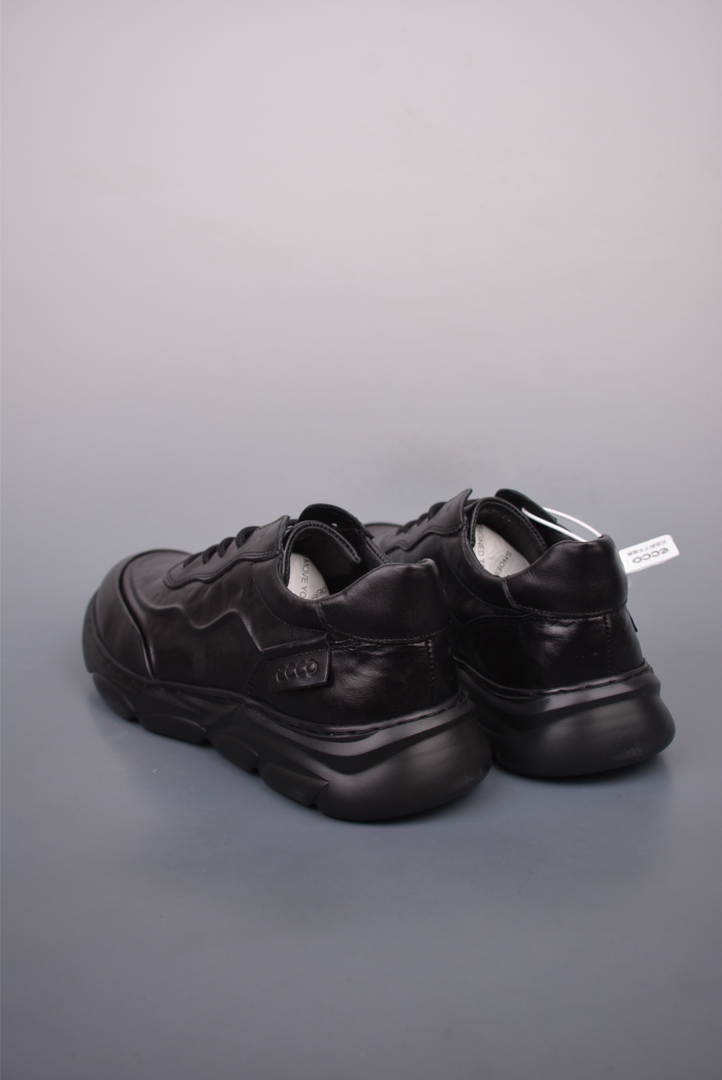 [Ecco Series]ECCO Aibu casual sneakers for menSolid color splicing anti-sli