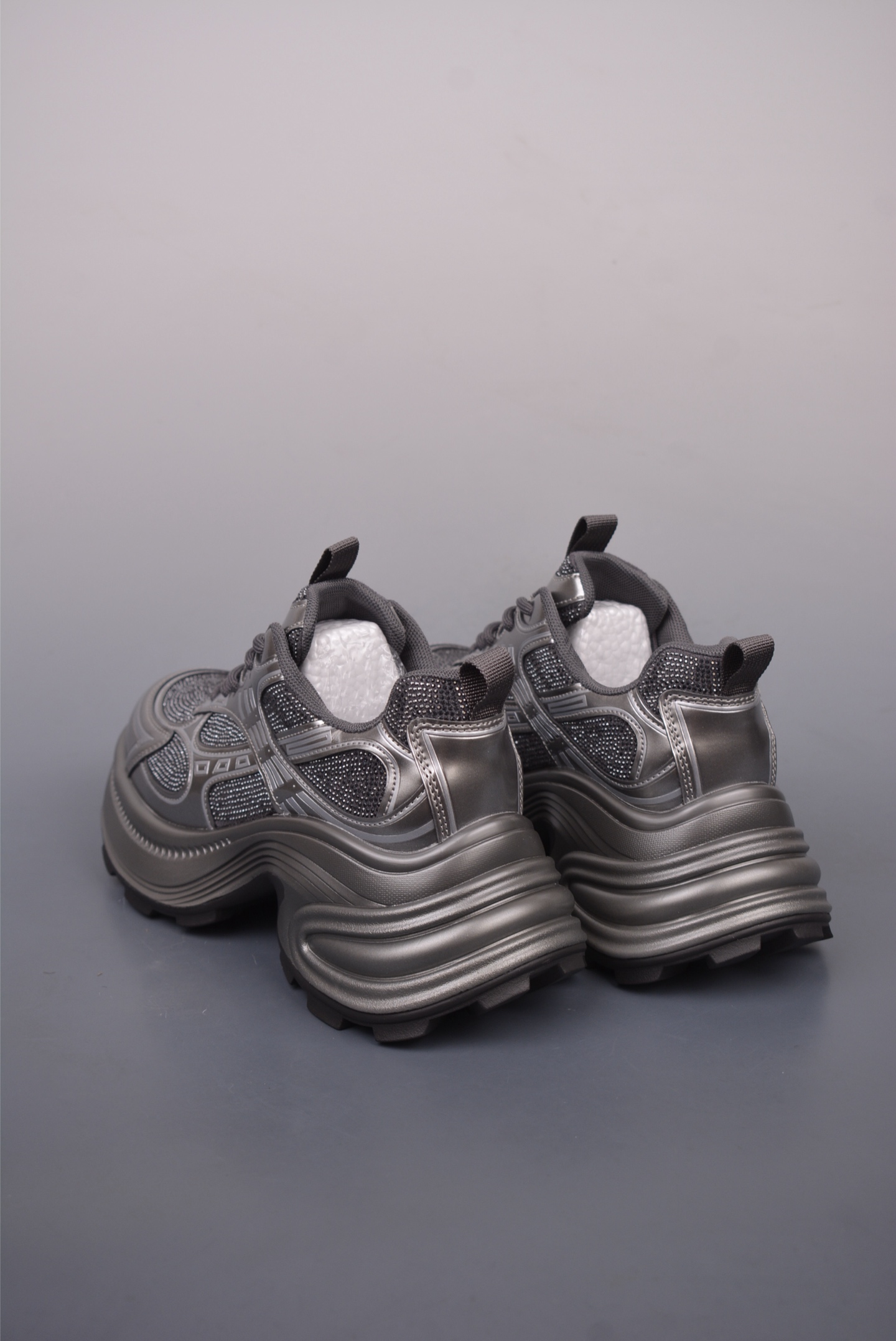 [GGCC Series]GG CC GG CC Chunky Low Thick sole height-increasing sports fat