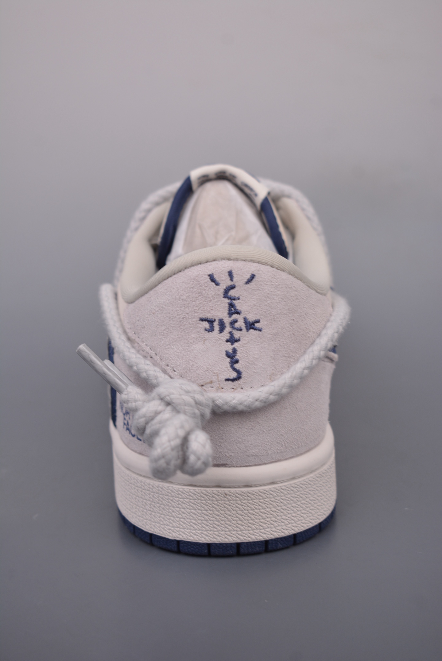 Fragment x TS x Air Jordan 1 Low x 北面 解构绑带 三方联名倒钩低帮  XX3318-515