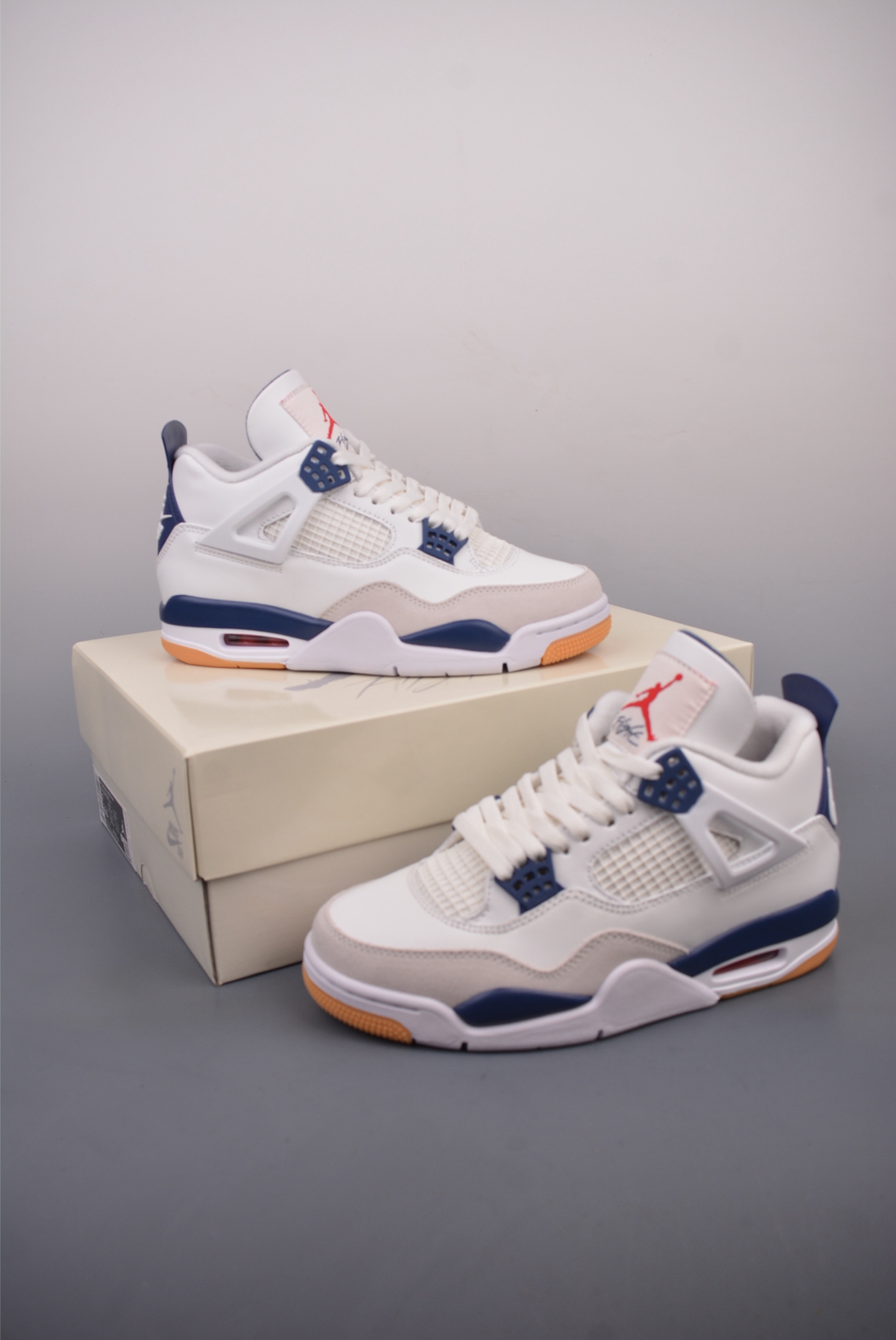 360 Air Jordan 4 Retro 乔丹四代“Navy” 复刻白蓝 DR5415-100